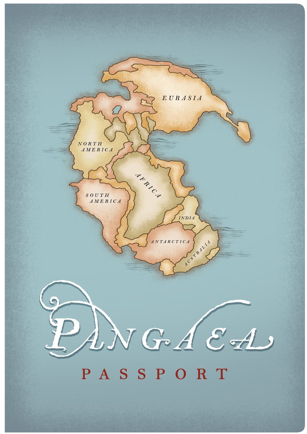 Passport to Pangaea Mini Notebook