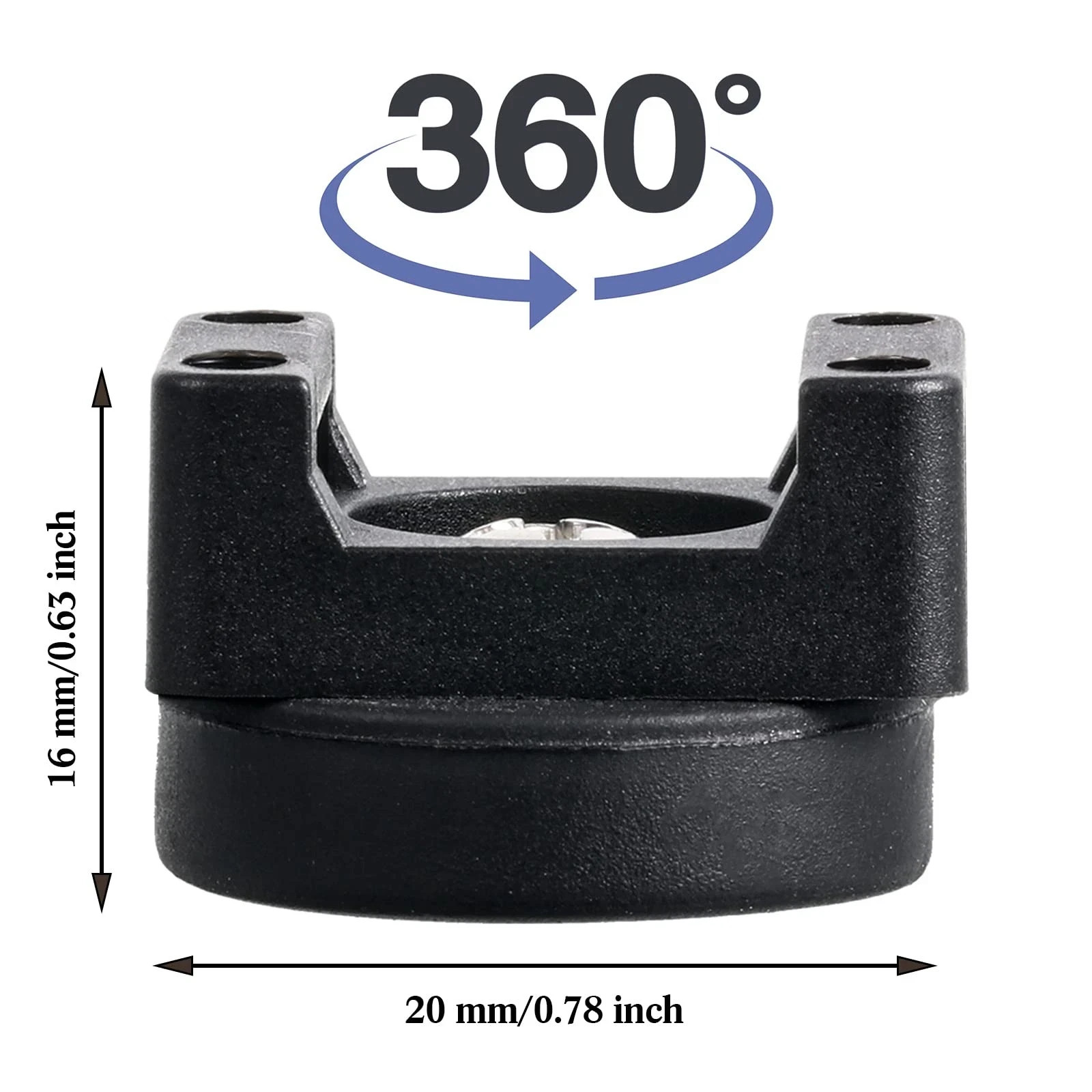 60 Pieces Magnetic Zip Tie Mount Multipurpose Cable Holder Magnets Bases