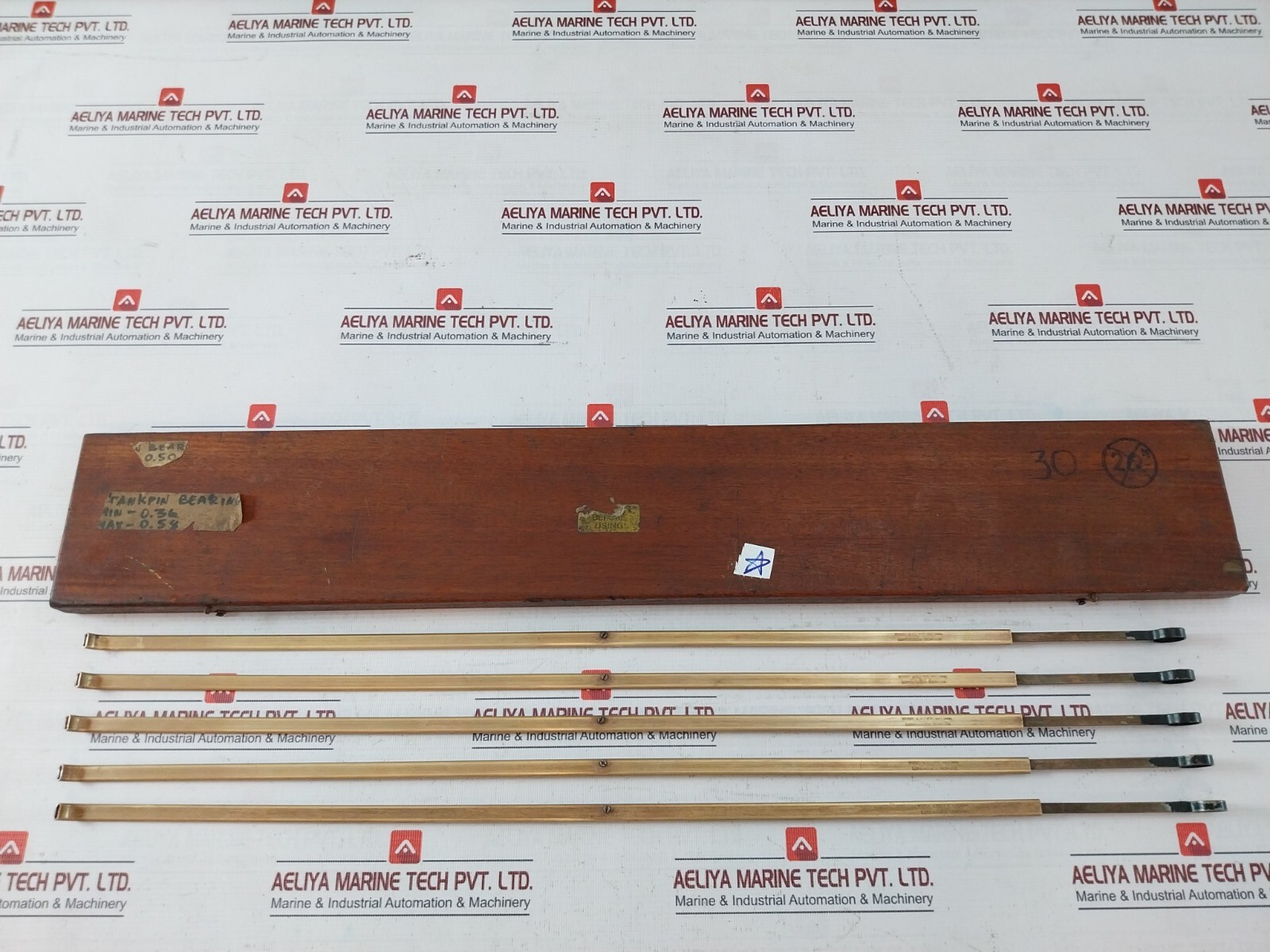 VIGGO A.KJAER 49991 Bearing Feeler Gauge Set MIN 0.36 MAX 0.58