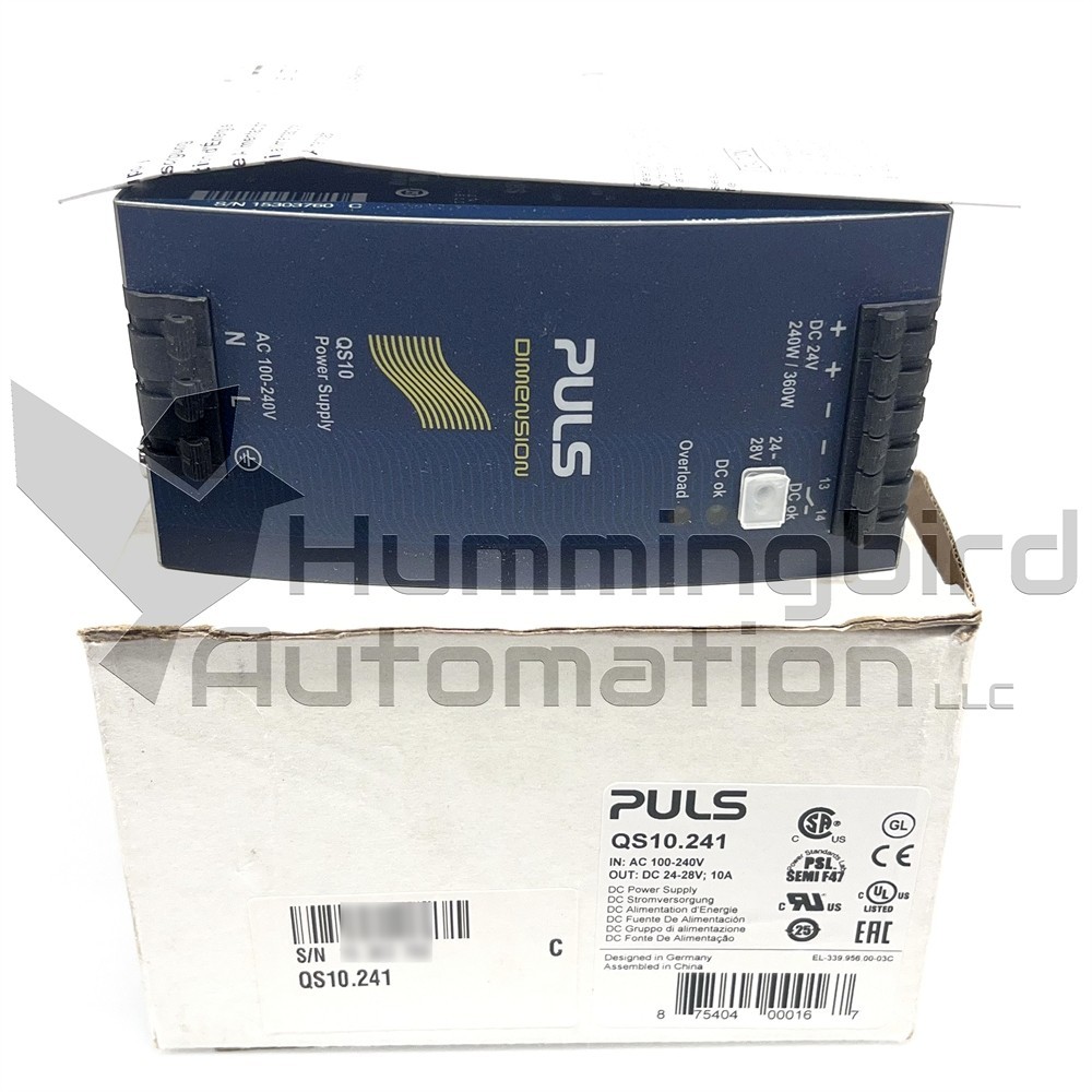 2018 Allen Bradley 1606-XL60DR /A Redundant Power Supply 24VDC 60W 2.5A Surplus