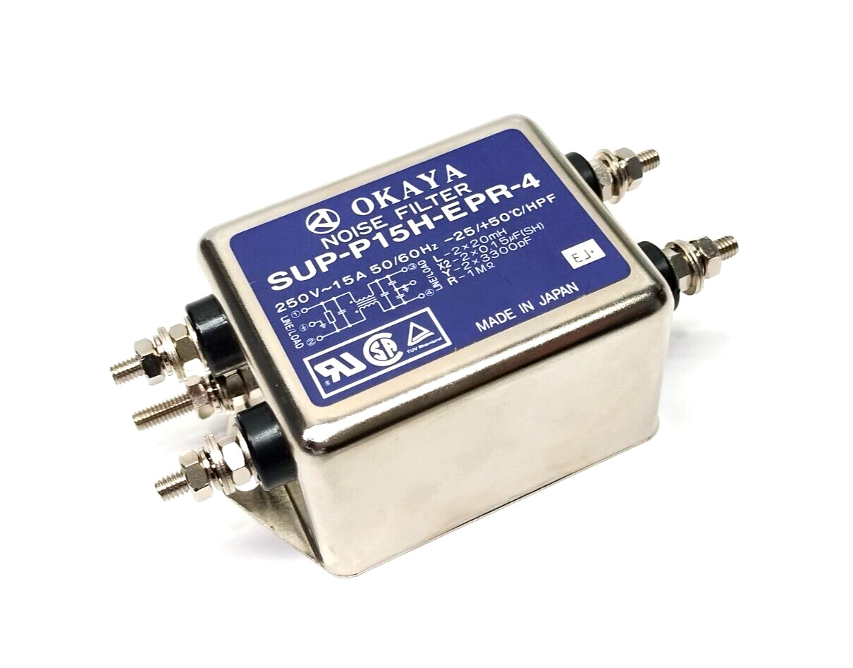 Okaya SUP-P15H-EPR-4 Noise Filter 250V 15A