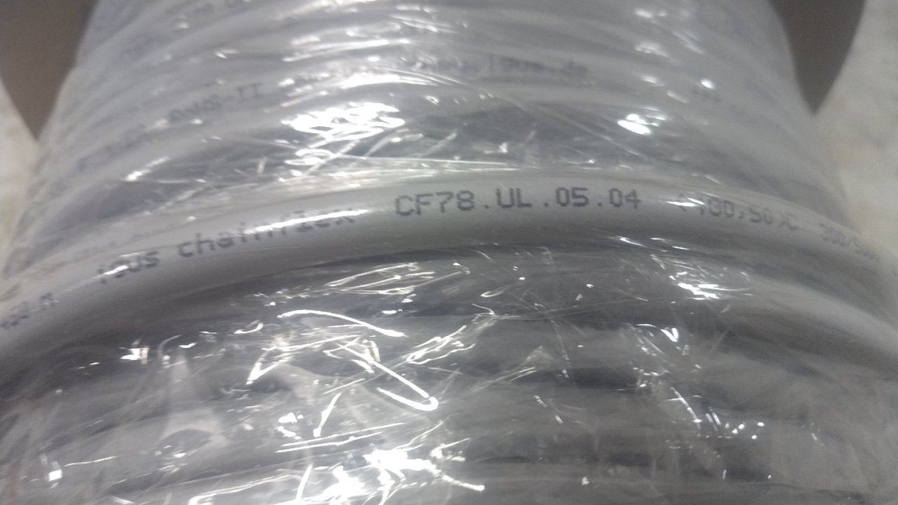 Chainflex CF78-UL-05-04 201 Ft Length 20 AWG 1000V Control Cable