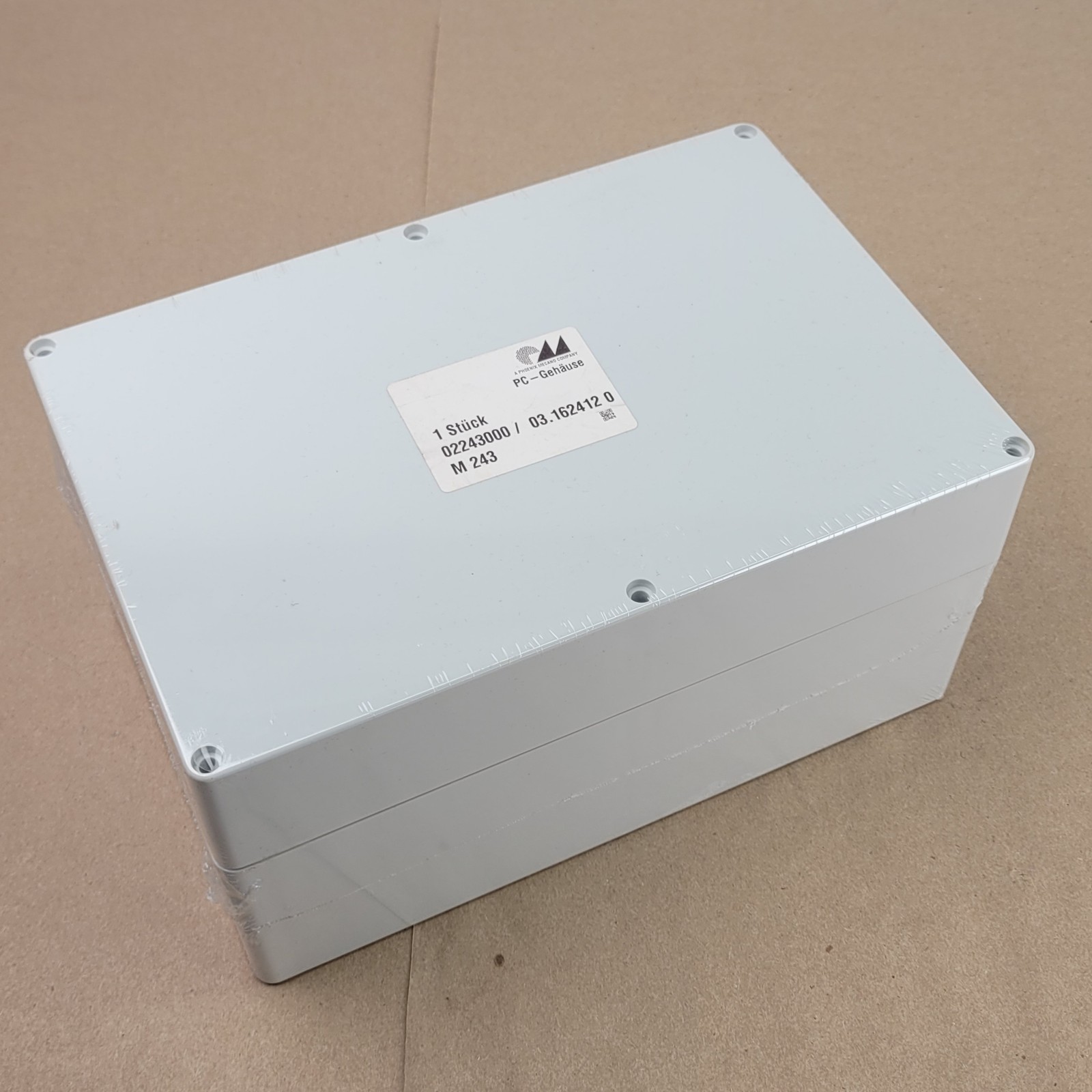 Phoenix Mecano Company 02243000 Enclosure 9-3/8In. X 6-1/2In. X 4-3/4In. – NEW
