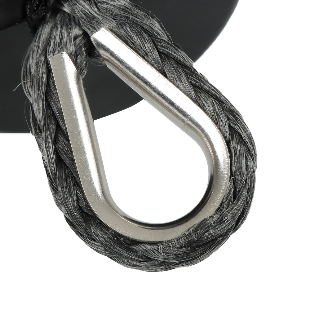 1/4″x 50′ Synthetic Winch Rope Line Recovery Cable 8500LBS For ATV UTV W/ Sheath