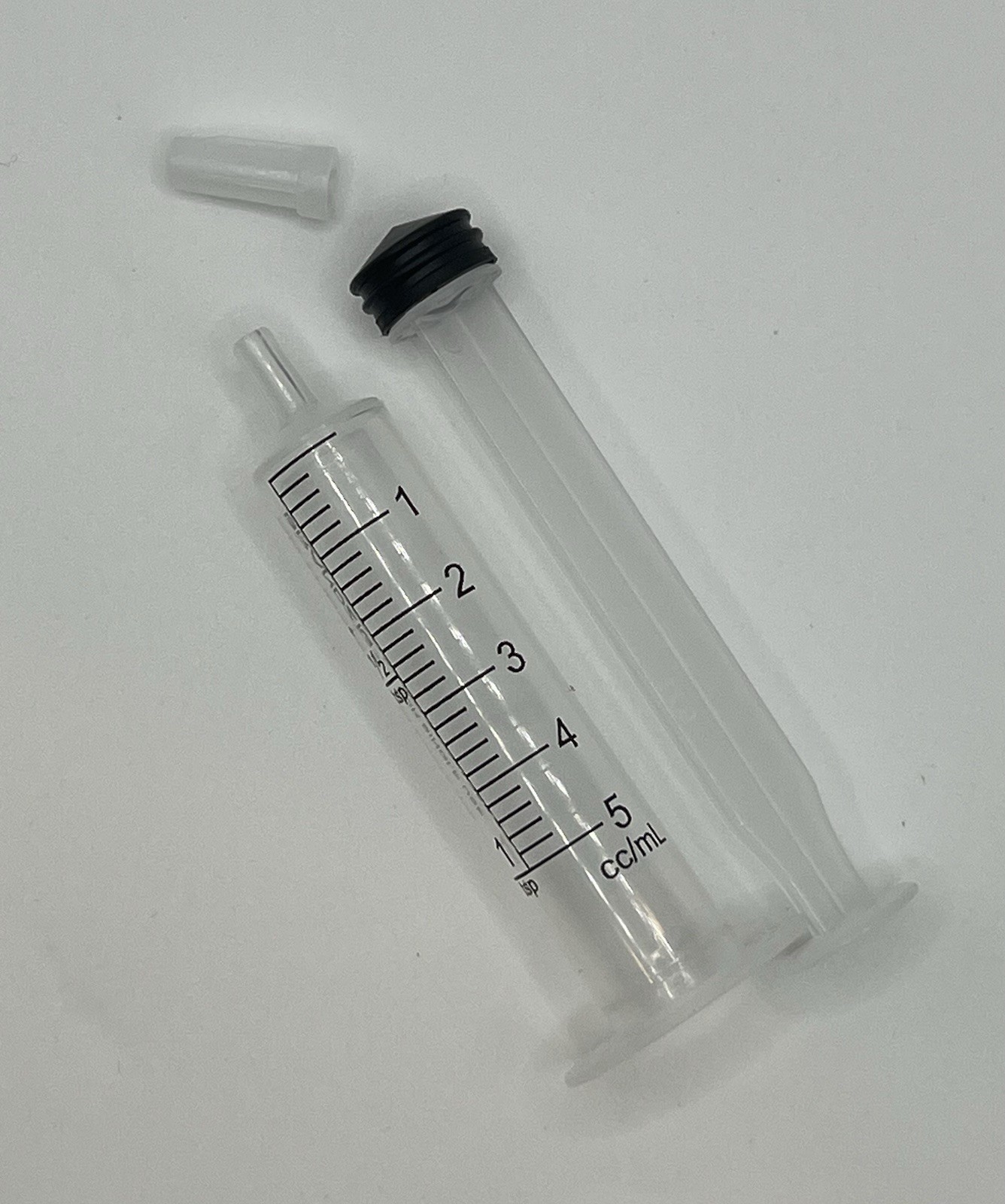 Brandzig 5ml Oral Syringe With Cap x12 Pieces. Sealed New