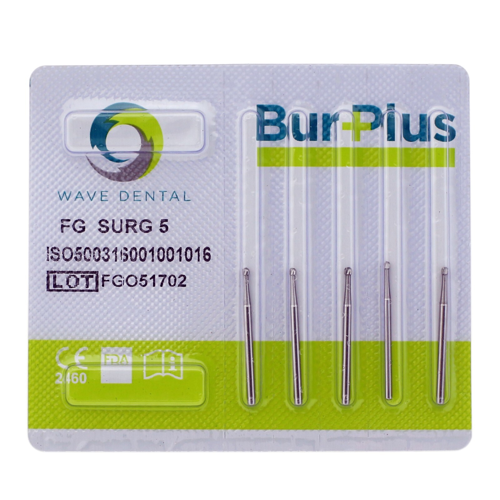 Wave Dental Surgical Length Bur 25mm Tungsten Carbide FG SL Midwest FGOS FG SURG