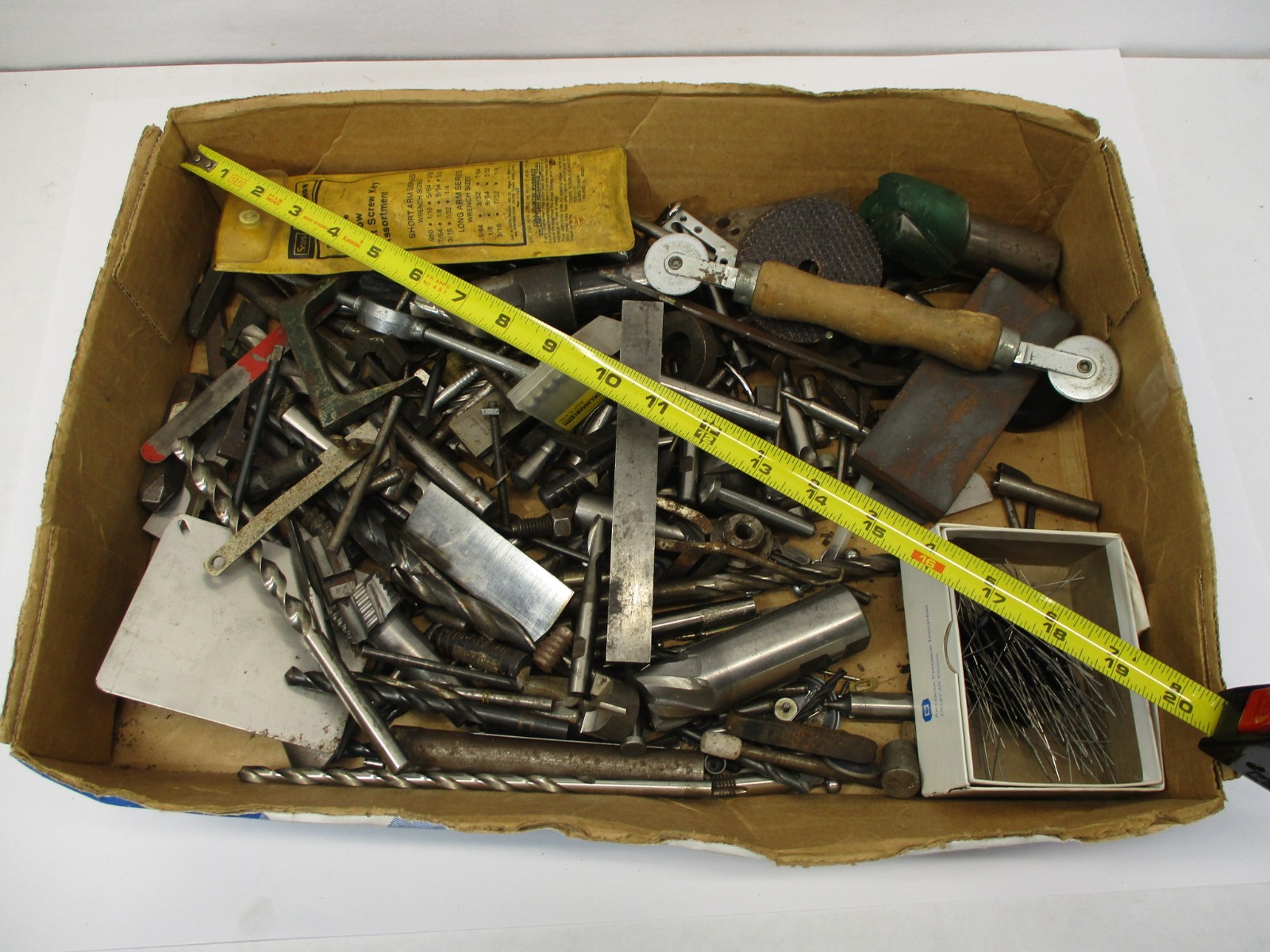 25 # POUNDS Machinist Parts Pieces Bits Hand Tools Hardware Doo Dads Scrap GC