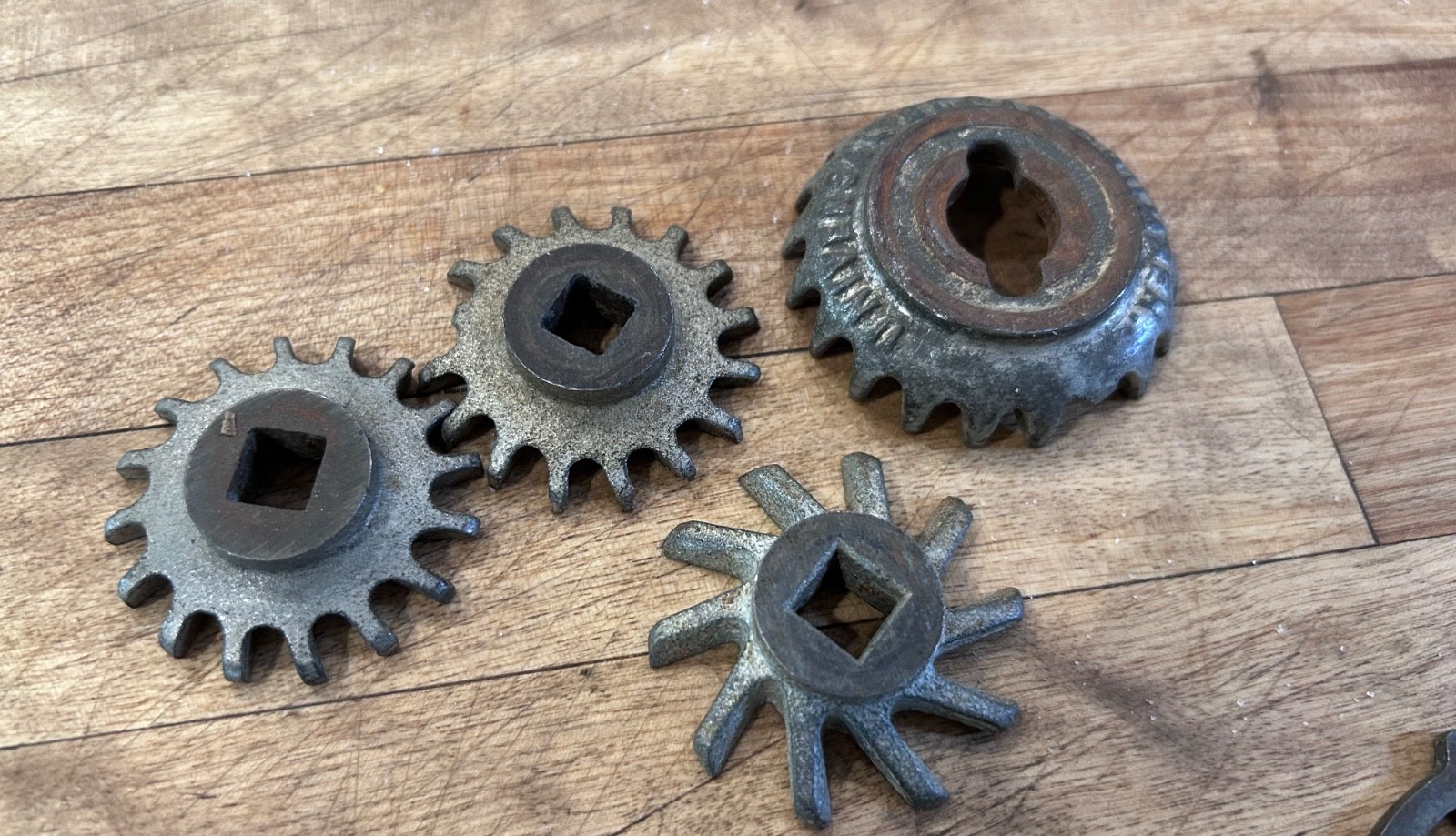 Mixed Lot vintage Meat Grinder Plates Blades parts Knives