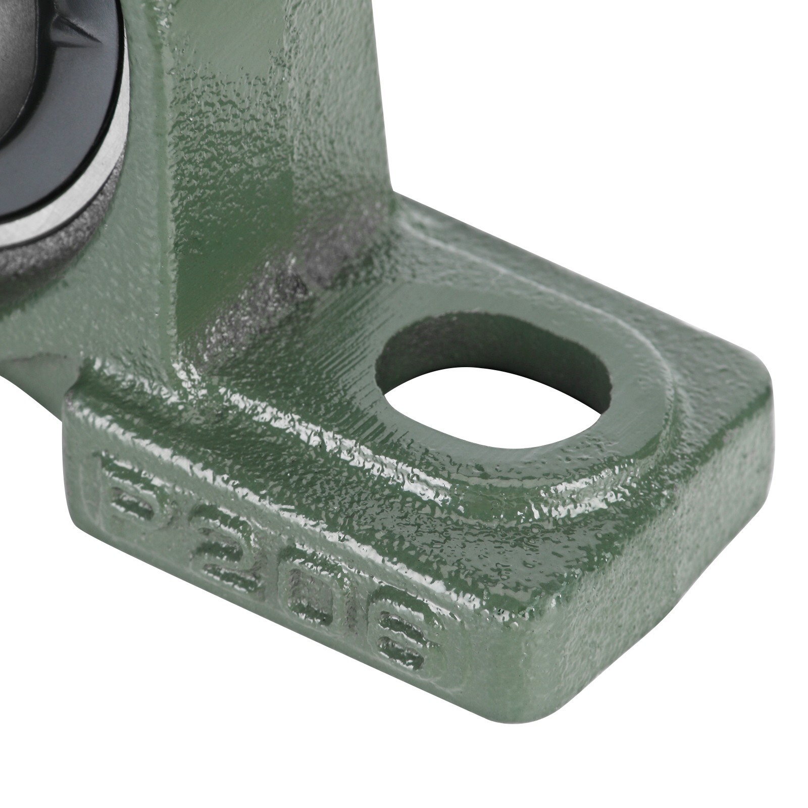 2x UCP206 30mm Bore Pillow Block Bearing Unit with Solid Base Cast Iron Housing