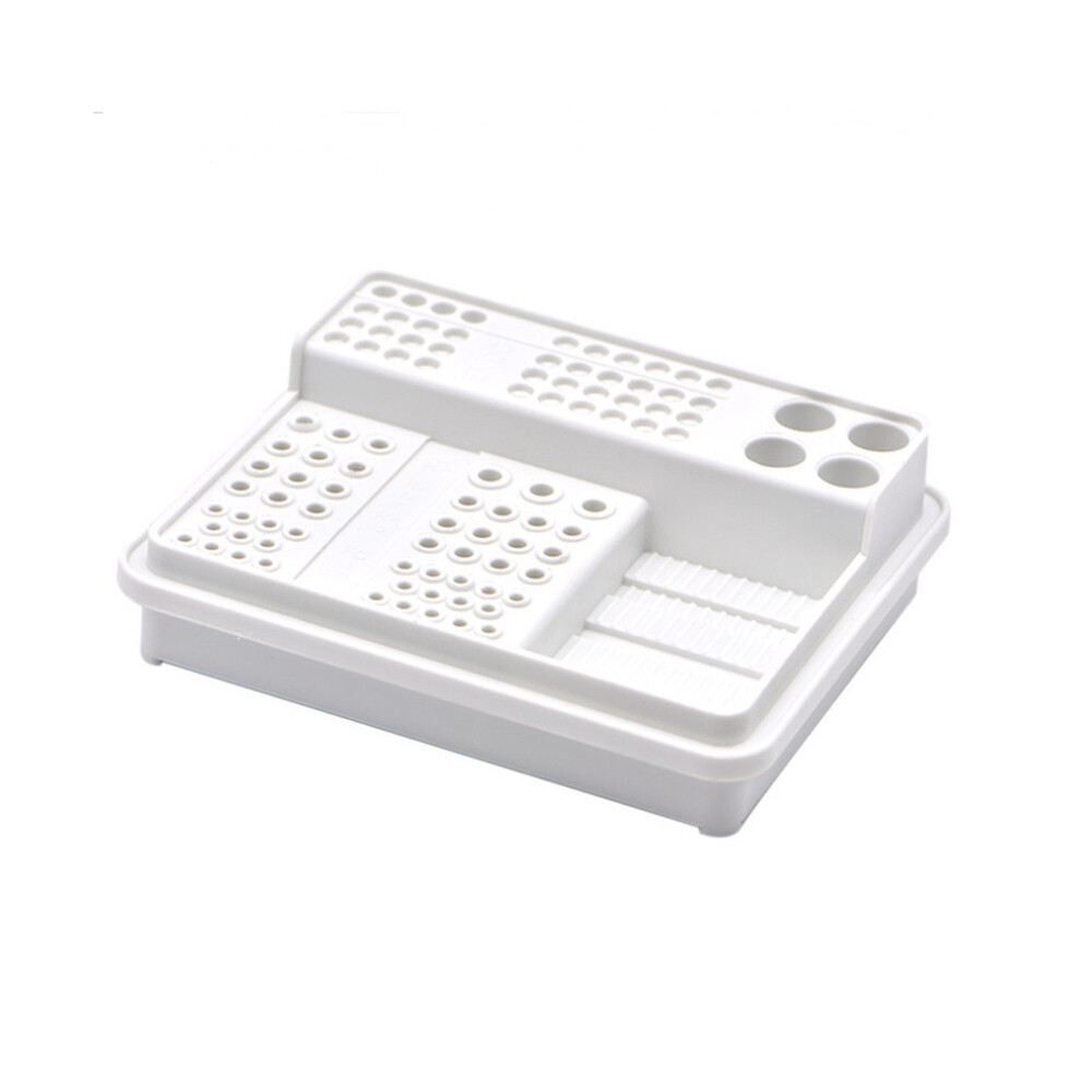 Dental 96 Holes Carbide Burs Diamond Burs Placement Box Holder Sterilize Holder