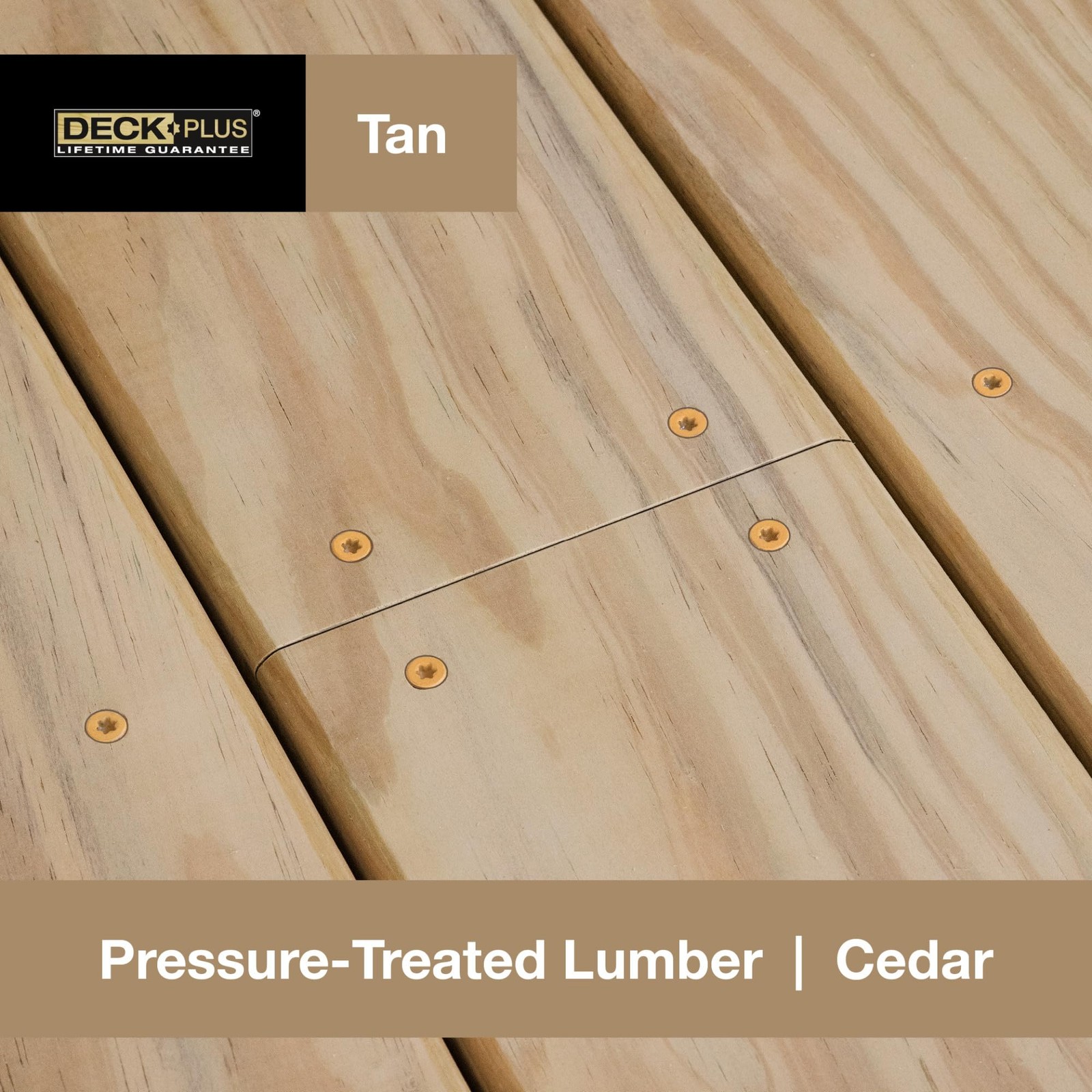 Deck Plus 2-1/2 Inch Epoxy Coated Exterior Wood and Fence Screws #10 x 2-1/2″…