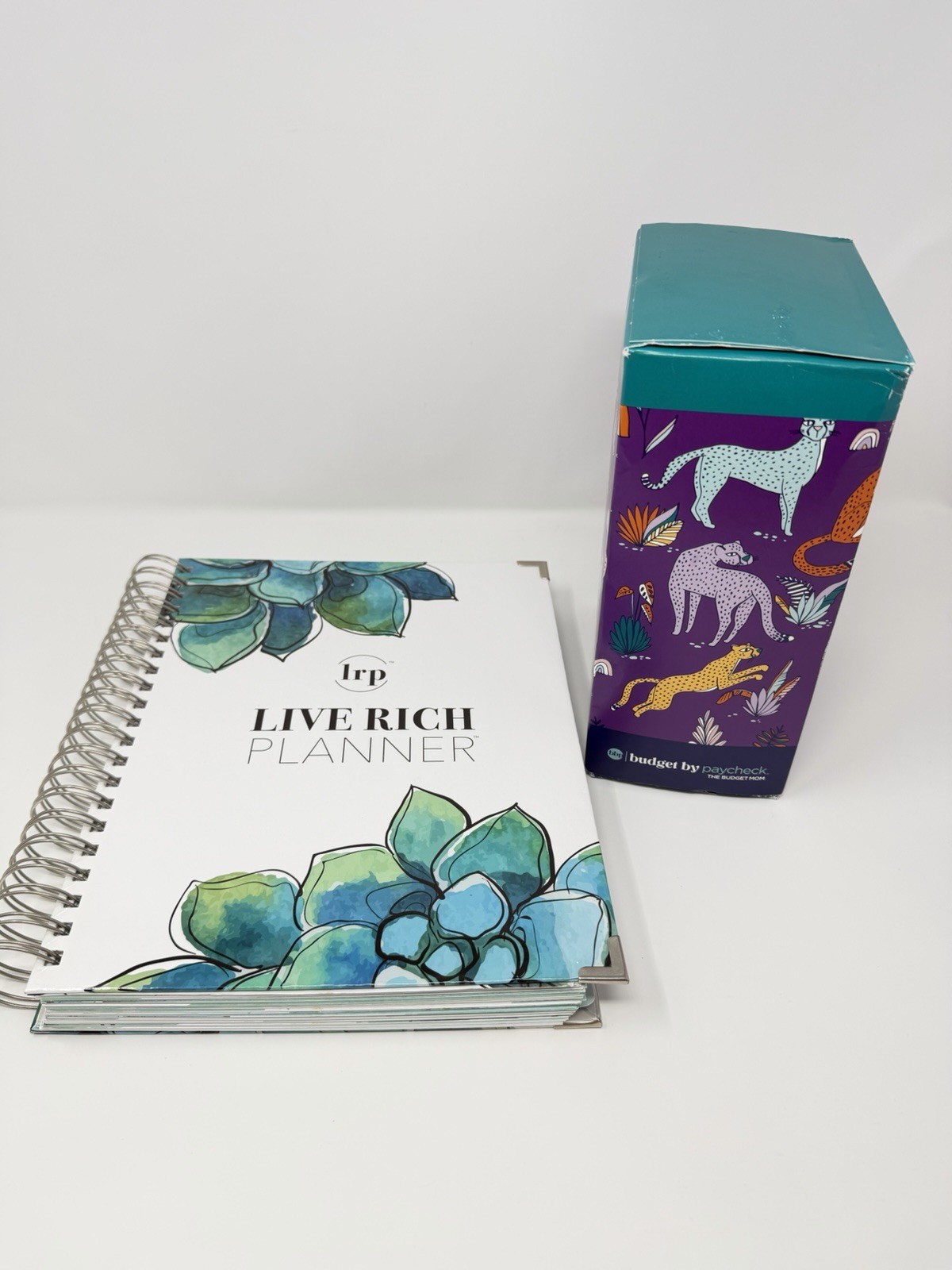 The Budget Mom Live Rich Planner & Budget by Paycheck 12 Month Box Set