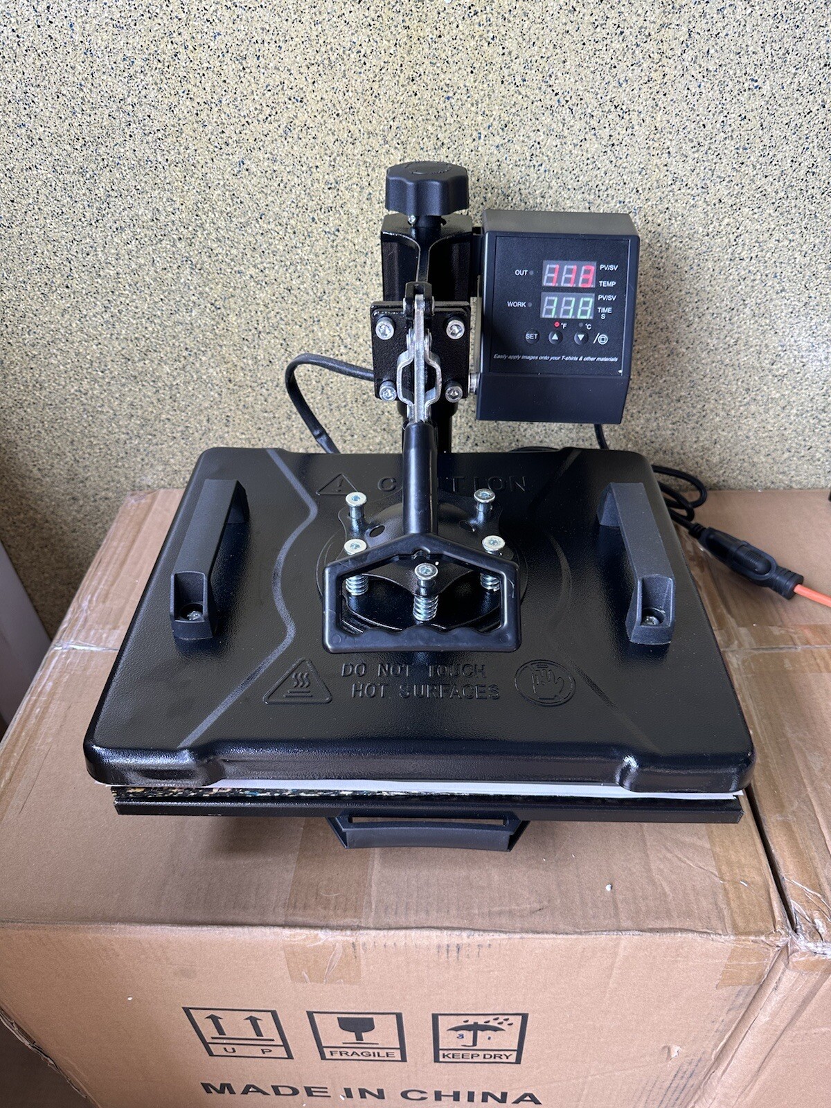 15×12” 5in1 Generic Brand Heat Press Machine Lightly Used