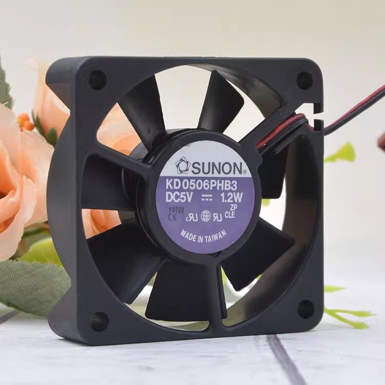 SUNON KD0506PHB3 DC5V 1.2W 6015 6cm 2-Wire Cooling Fan