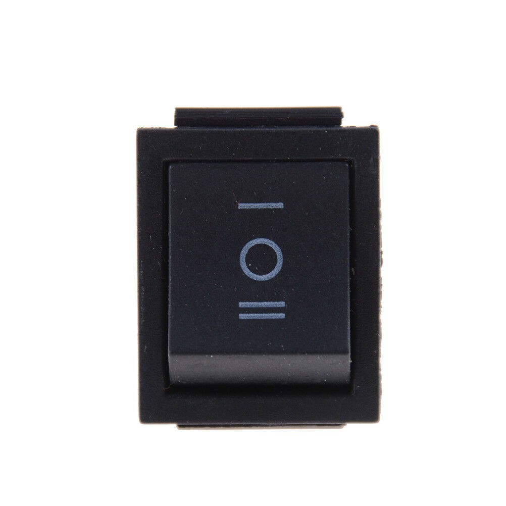 On/Off/On 6-Pin DPDT Rocker Switch 3-Position Rating 15A 250V/20A 125V AC DC