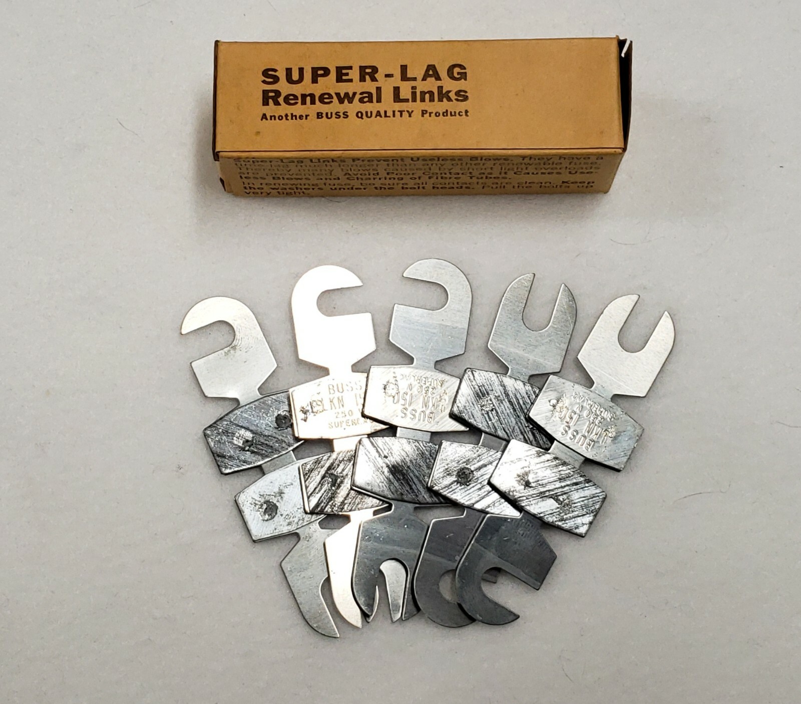 Bussmann (Qty 5) SUPER-LAG Renewal LINKS LKN150 – 250V 150A New In Box