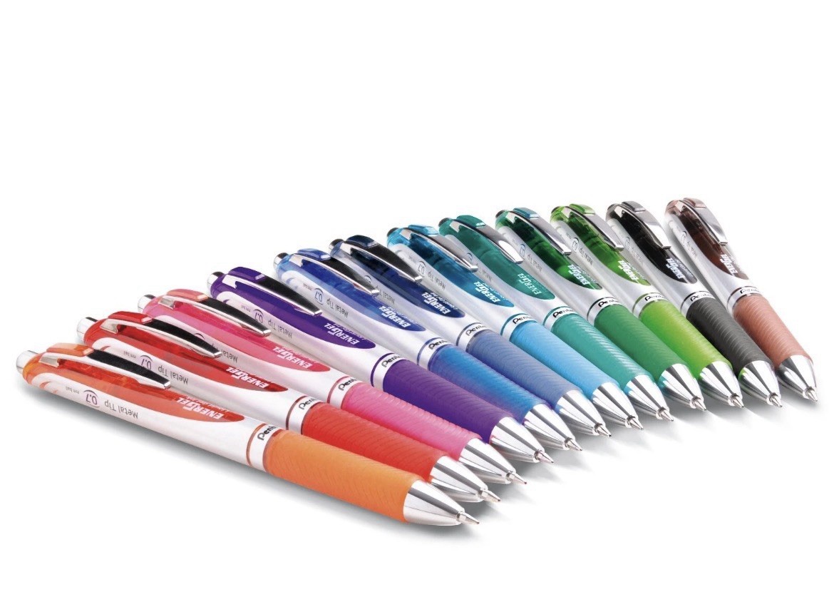 Pentel EnerGel RTX Retractable Gel Pen, Medium (0.7mm), All Colors, Pack of 1