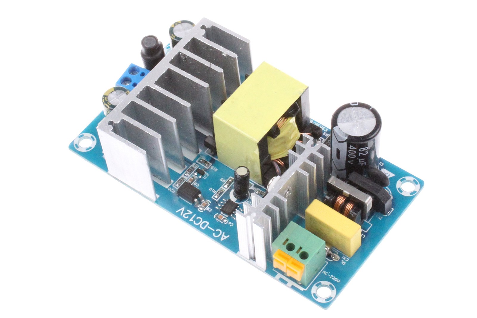 NOYITO AC to DC 12V 8A Isolated Power Supply Module 120V 8A, Blue