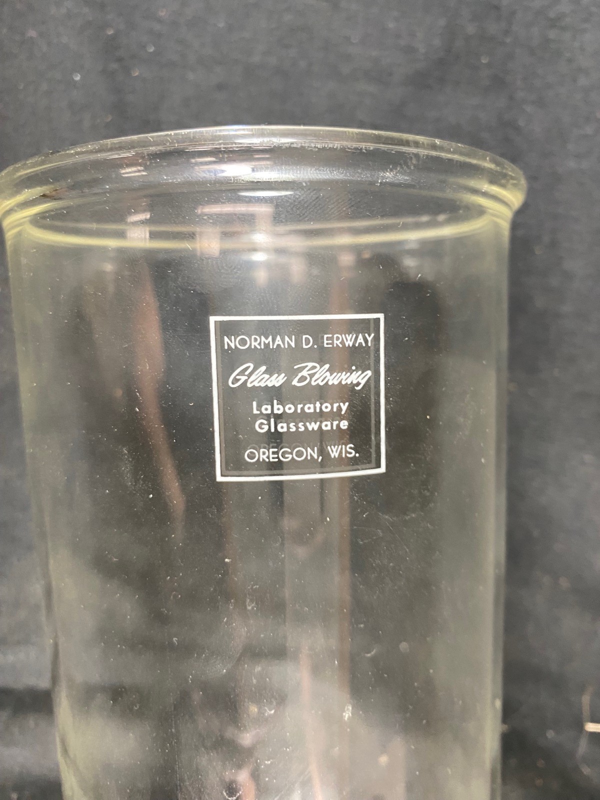 PYREX 3200mL Buchner Funnel Column Stpk Drain Coarse Frit 95mm I.D. 460mm Length
