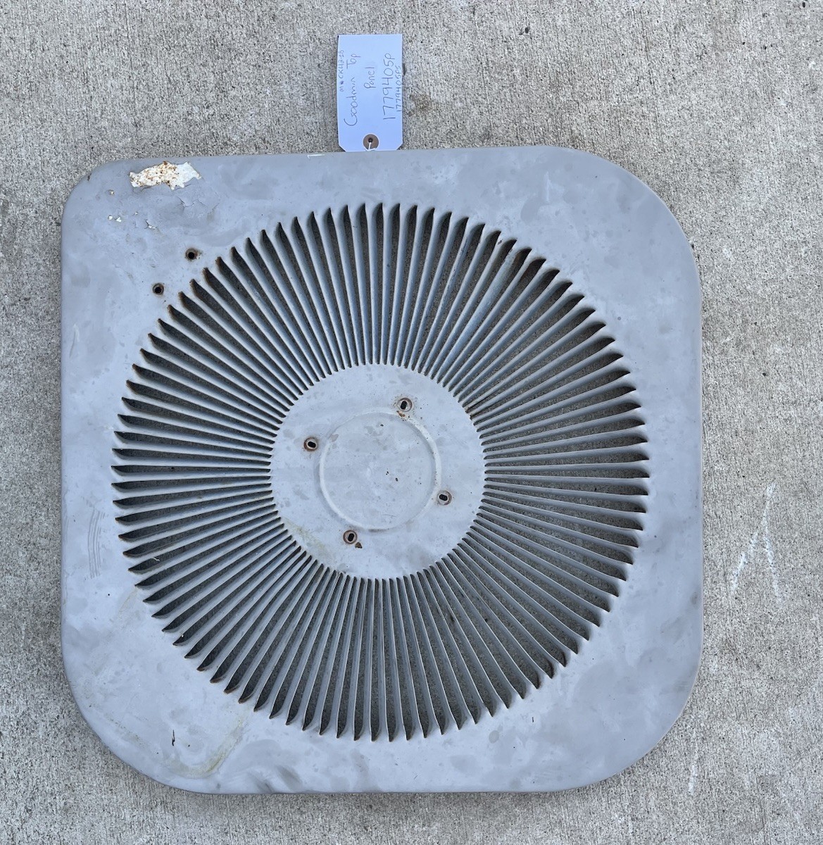 Goodman 1779405PS Top Panel 23 x 23 1779405P USED