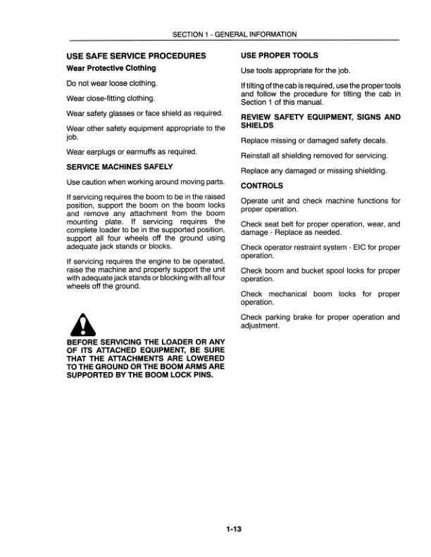 New Holland L865, Lx865,Lx885,Lx985 Skid Steer Loader Service Manual Repair Shop