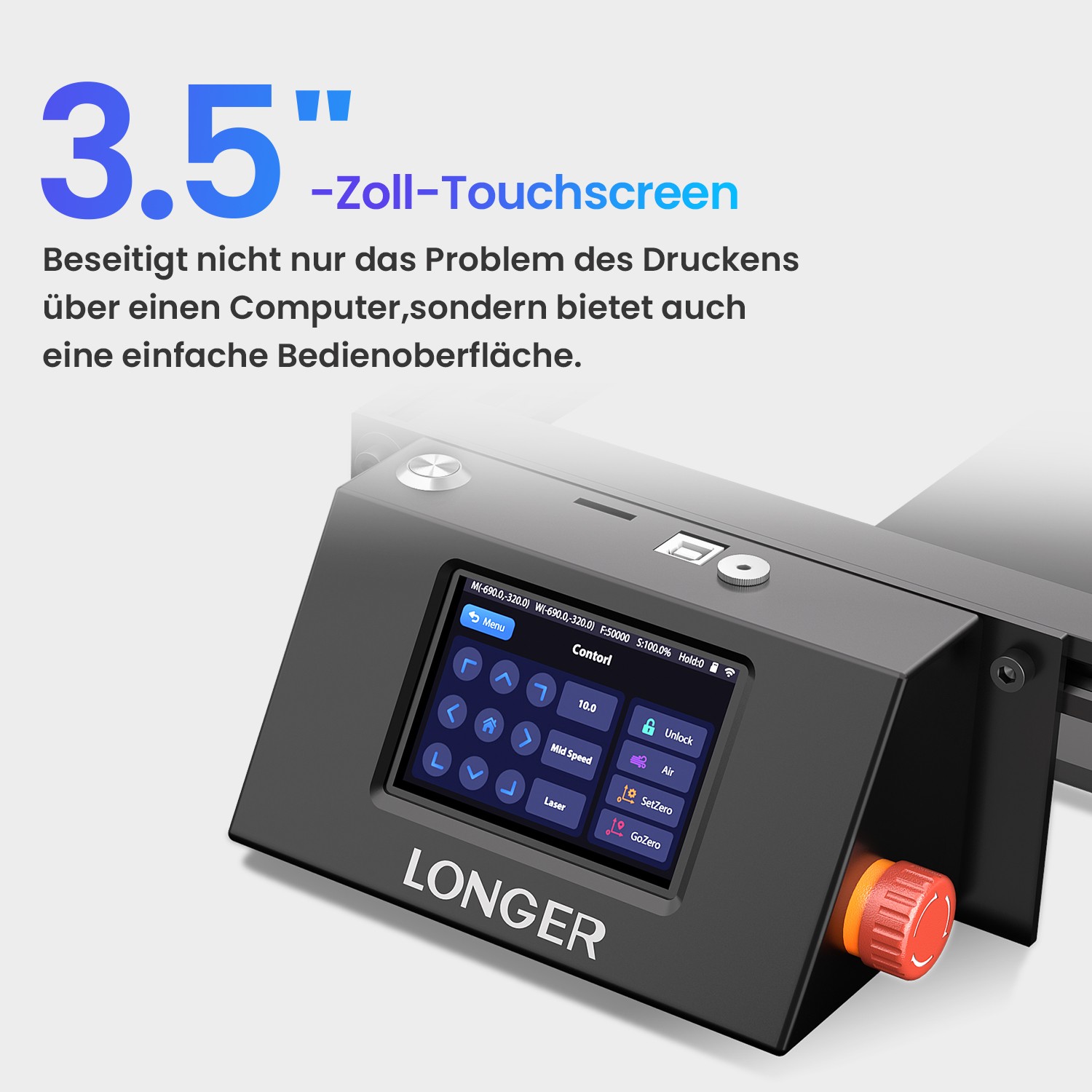 Longer 10W Laser Engraver Machine, 24000mm/min, Laser Cutter🔥-Free Used Air kit