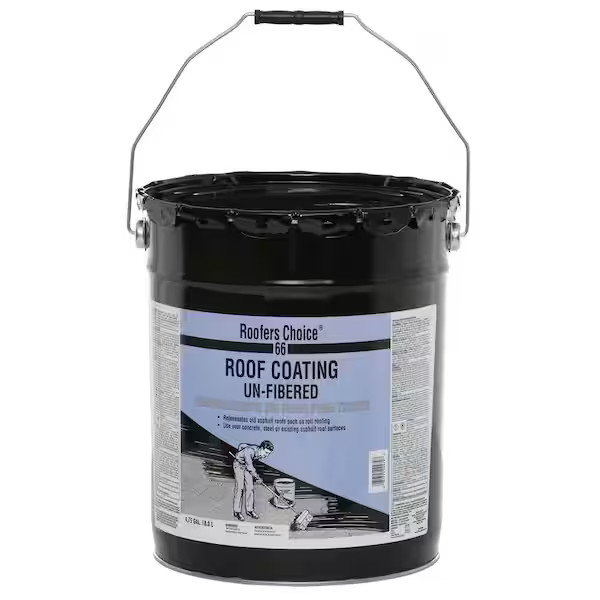 66 Unfibered Black Roof Coating 4.75 gal.