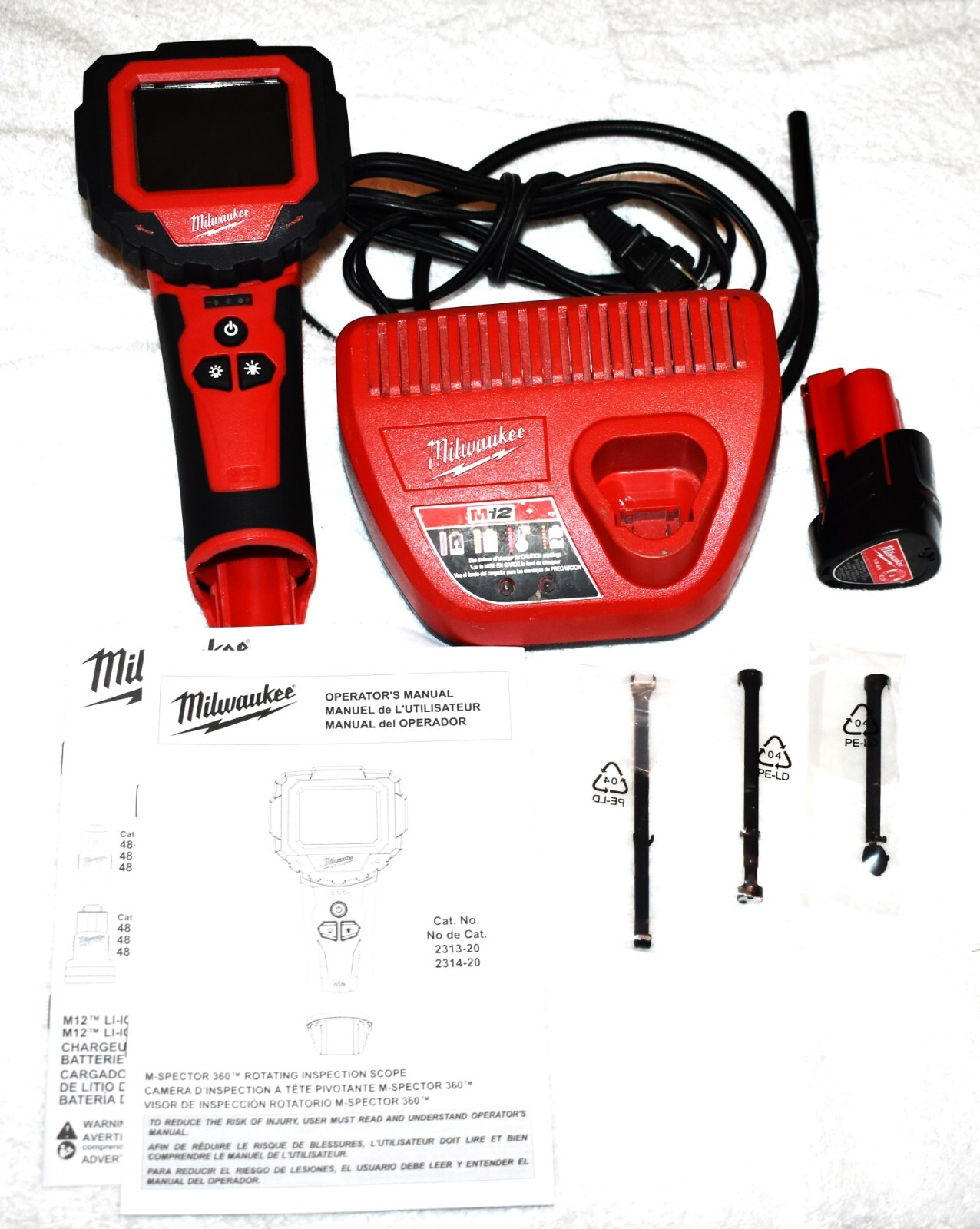 Milwaukee M12 M-Spector Cordless Inspection Camera Kit (2313-21)