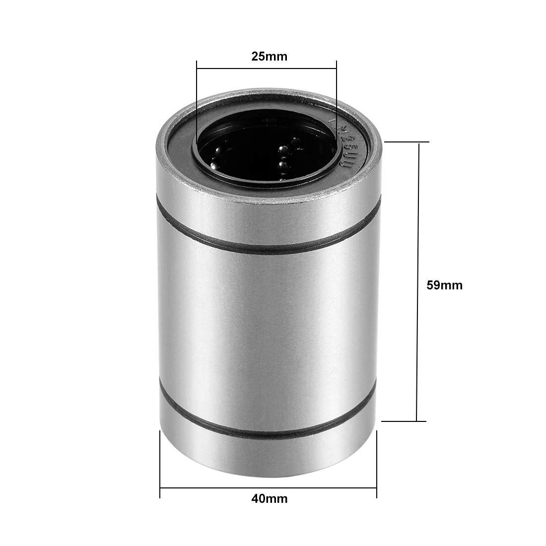 4PACK LM25UU Linear Ball Bearings 25mm Bore 40mm OD 59mm Long