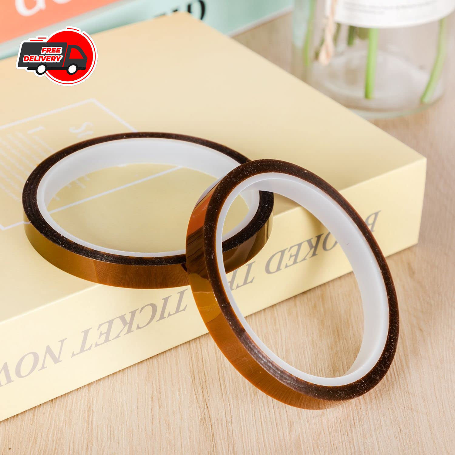 Heat Resistant Tape, Capton Tape For Masking, Soldering, Protecting Circuit Boar