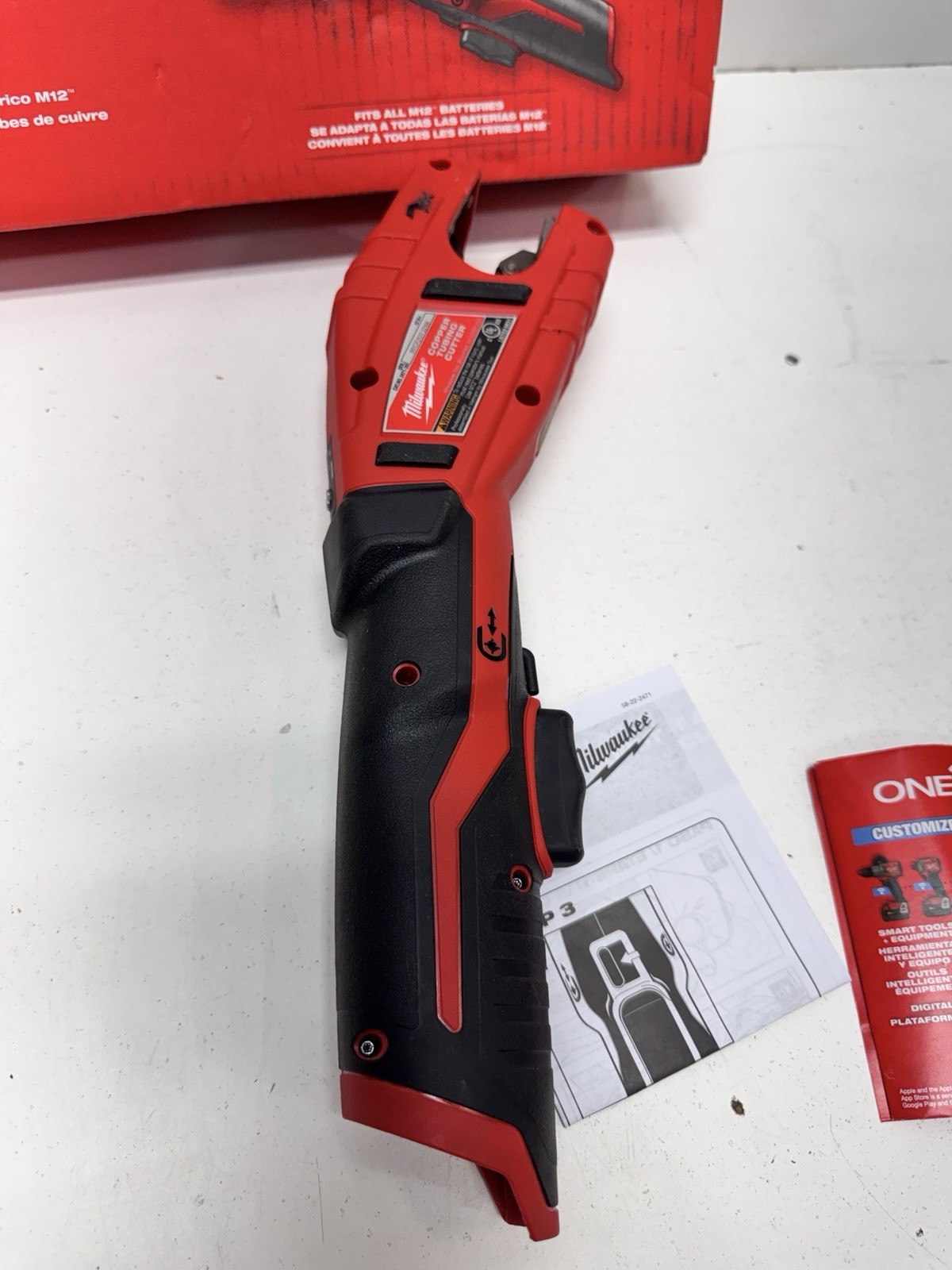 Milwaukee 2471-20 M12 Cordless Copper Tubing Cutter (Tool Only)