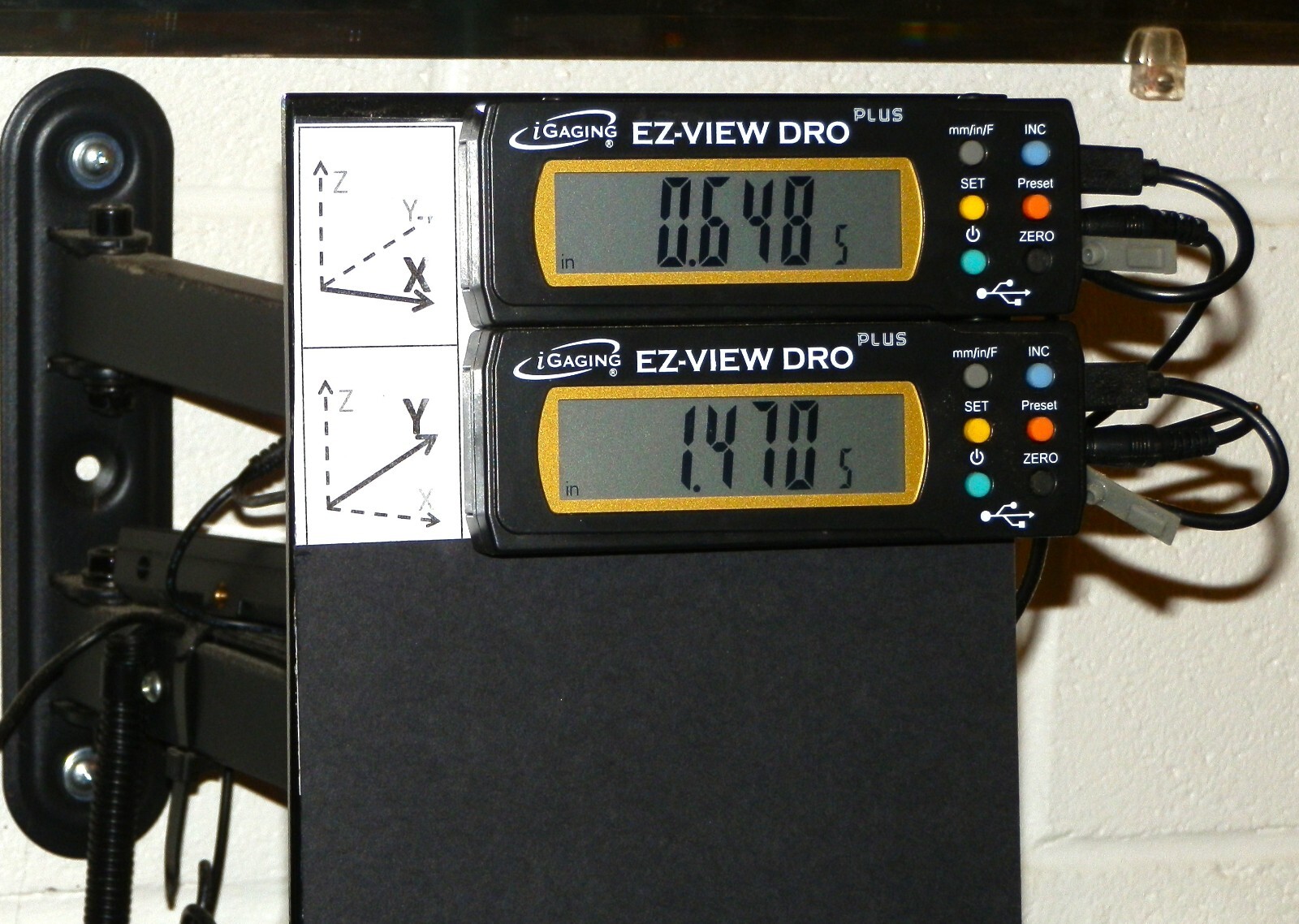 Power Adapter For iGaging DRO EZ View & Absolute Plus up to 2 Displays