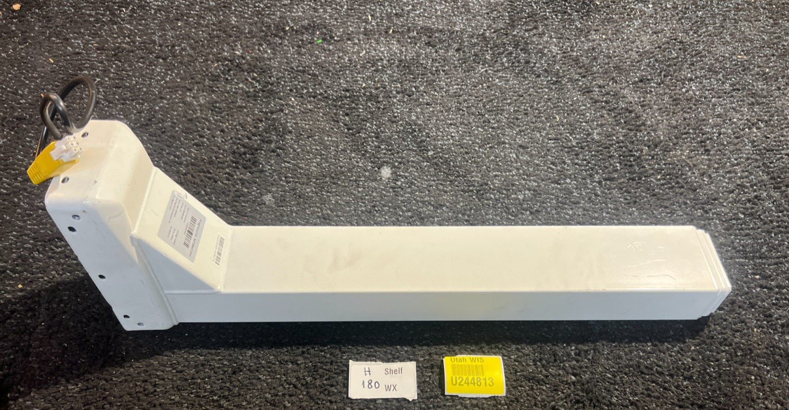 Progressive Automations FLT-05-White Adjustable Desk Leg Column, Leg Only White