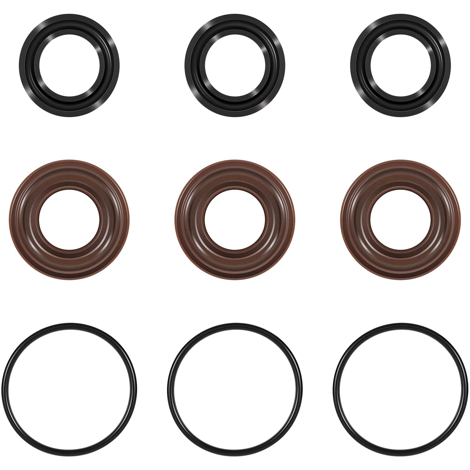 AR1857 Packing Kit 18mm Seal Gasket kit for 18.5 millimeters, black