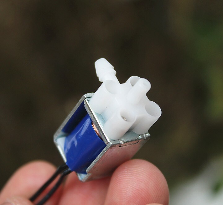 2Pcs DC5V 6V Micro Electric Solenoid Valve Normally Closed Air Water Valve USA