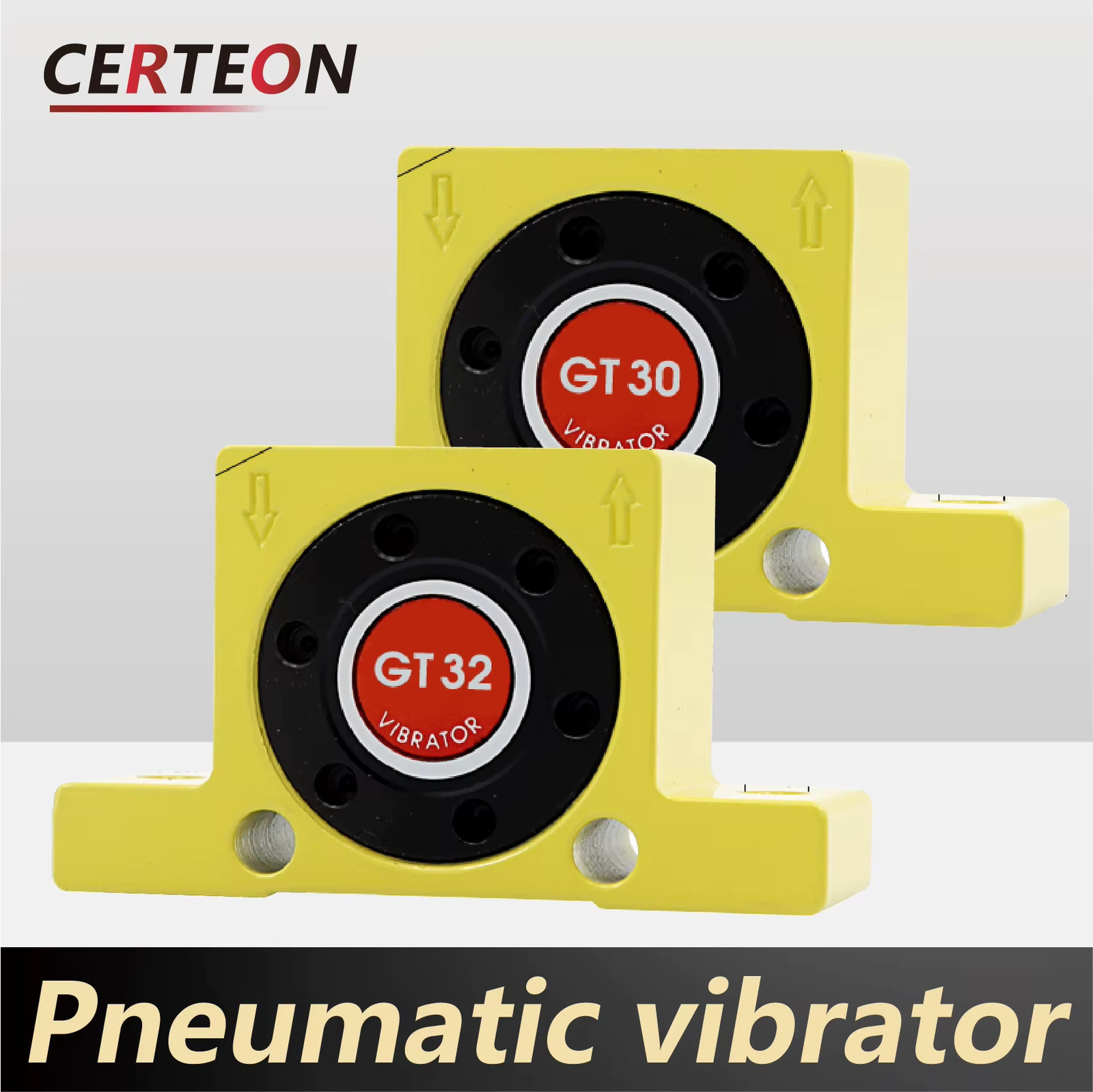 Pneumatic Turbine Vibrator GT4 GT6 GT8 GT10 GT13 GT16 GT20 GT25 GT30 Air Vibrato