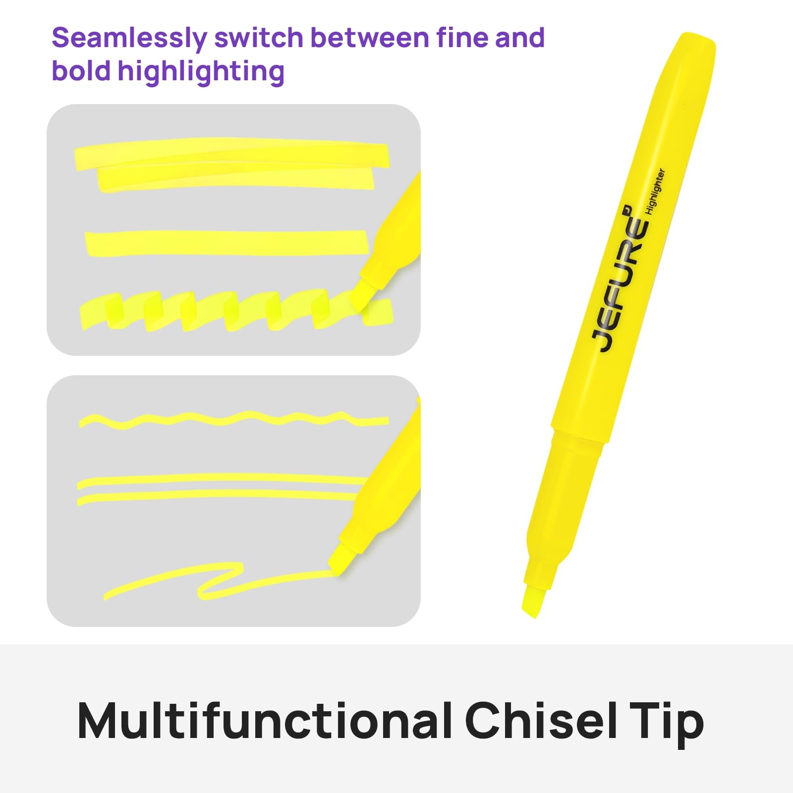 36 Pcs Highlighters, Chisel Tip, Yellow Bible Highlighters Bulk – Quick Dry, …