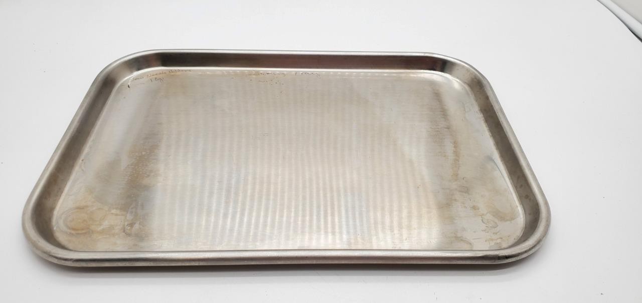VOLLRATH -15″ x 10″ Shallow Tray stainless steel Sheet Pan QTY 1