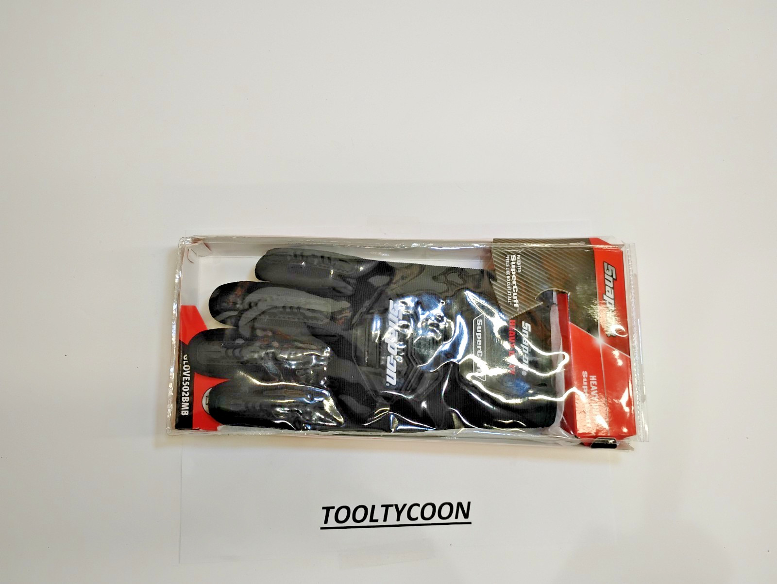 Snap-On Tools NEW GLOVE502BMB SUPER CUFF Gloves HEAVY DUTY MEDIUM BLACK