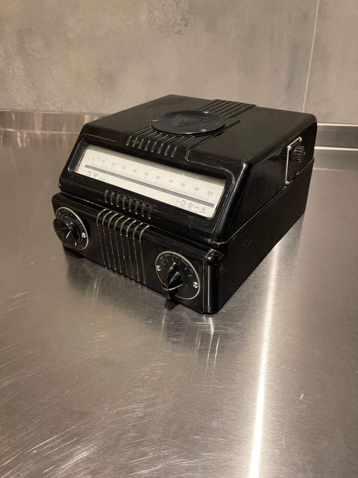 Laboratory Precision Microammeter Ammeter 0 0.1 1 5 10 50 100 µA mkA