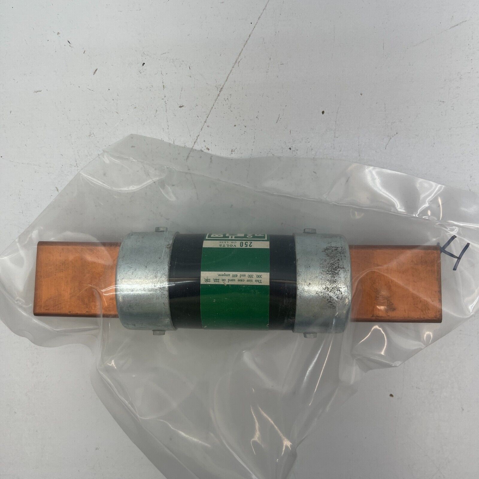 Bussmann NON-400 400A Blade Fuse 250V Class H One-Time Non-Current Limiting