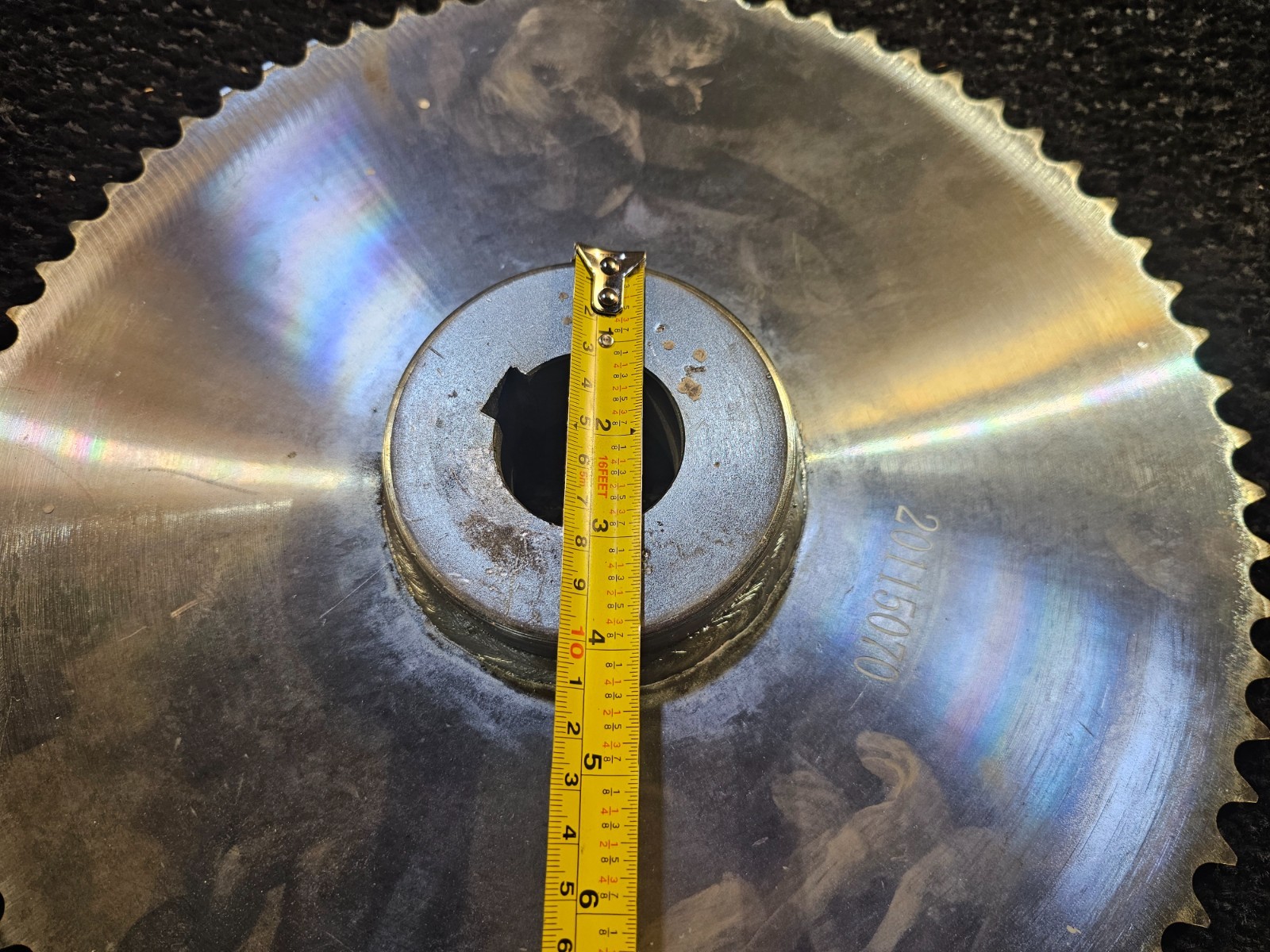 Roller Sprocket, 70 Teeth, 1.90″ Keyed Bore CH30 10B-1 Z70 14-inch Diameter