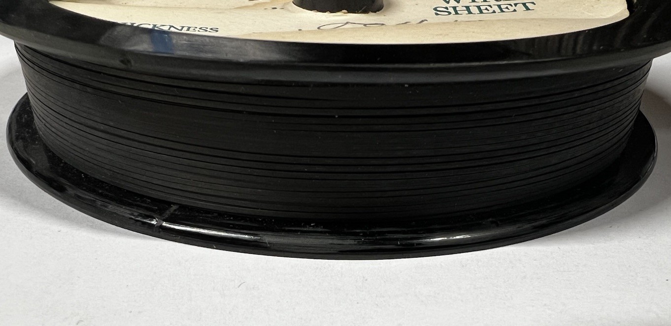 H. Cross Company Molybdenum Ribbon Wire 500 feet 0.004” x 0.027” NEW OLD STOCK