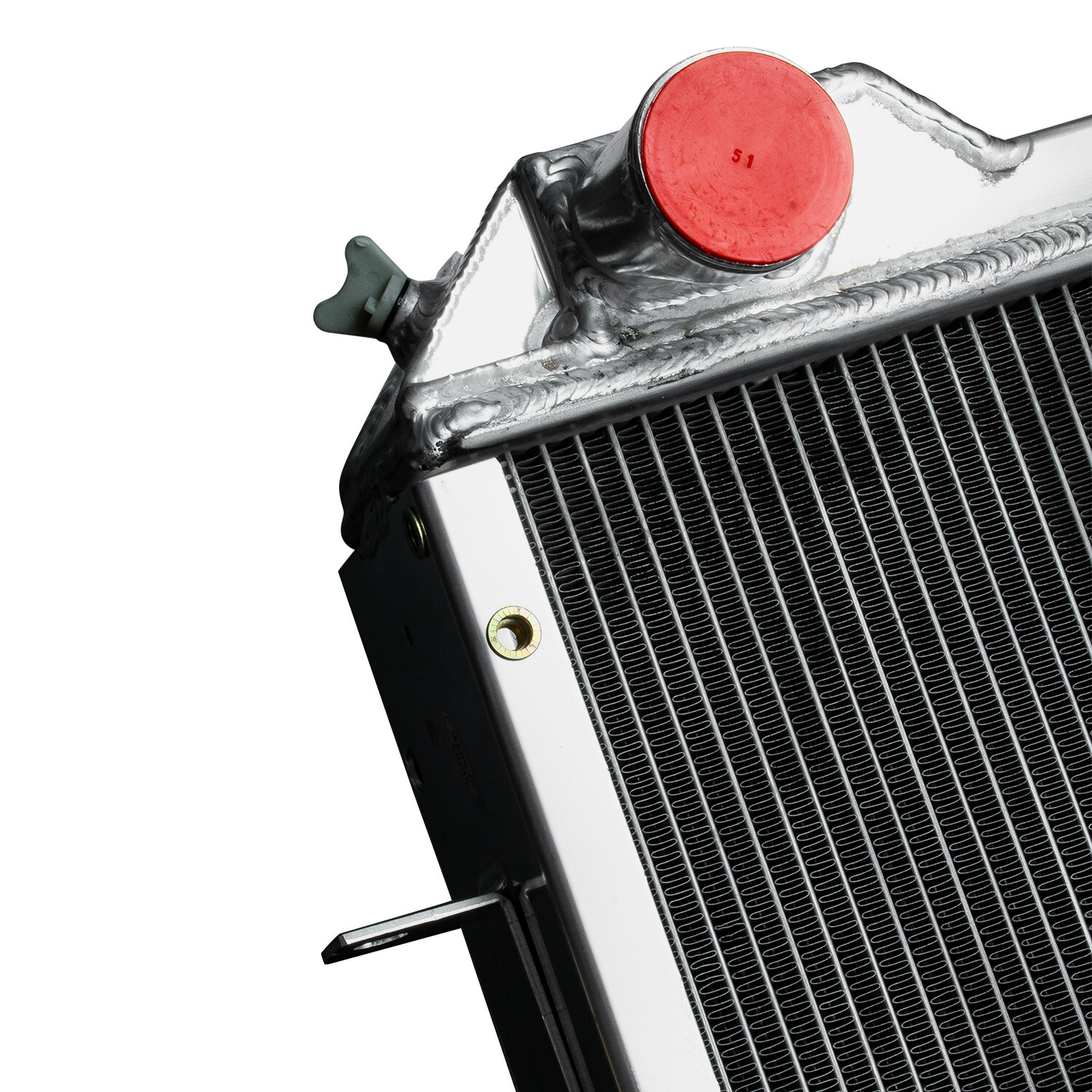 4 Row Radiator for Case Backhoe 570/580L 580SSL 590SL 4300 P85.#239739A2,234876A