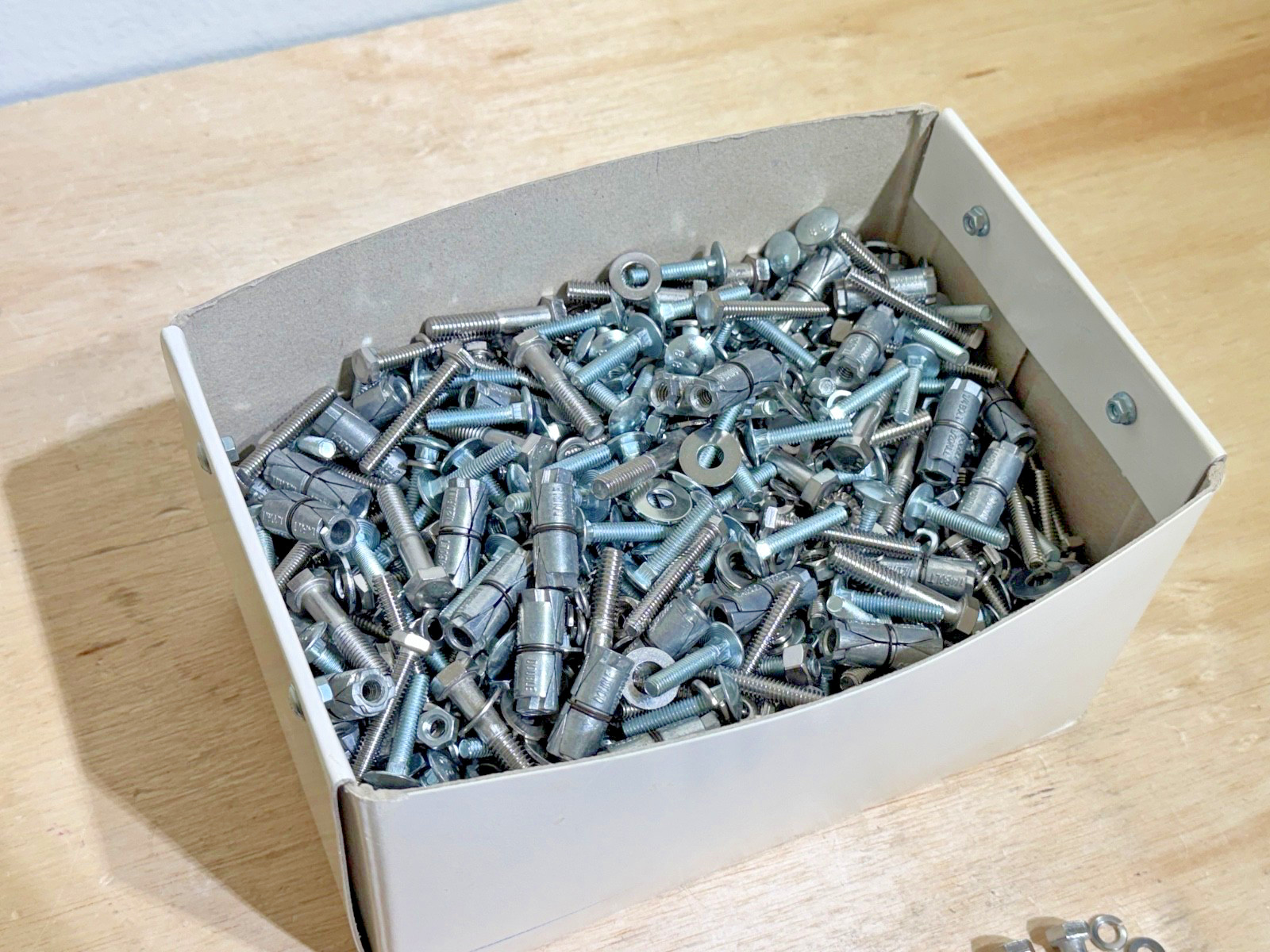 Bulk Lot | 26-lbs of Various Metal Fasteners | See Pics for Details