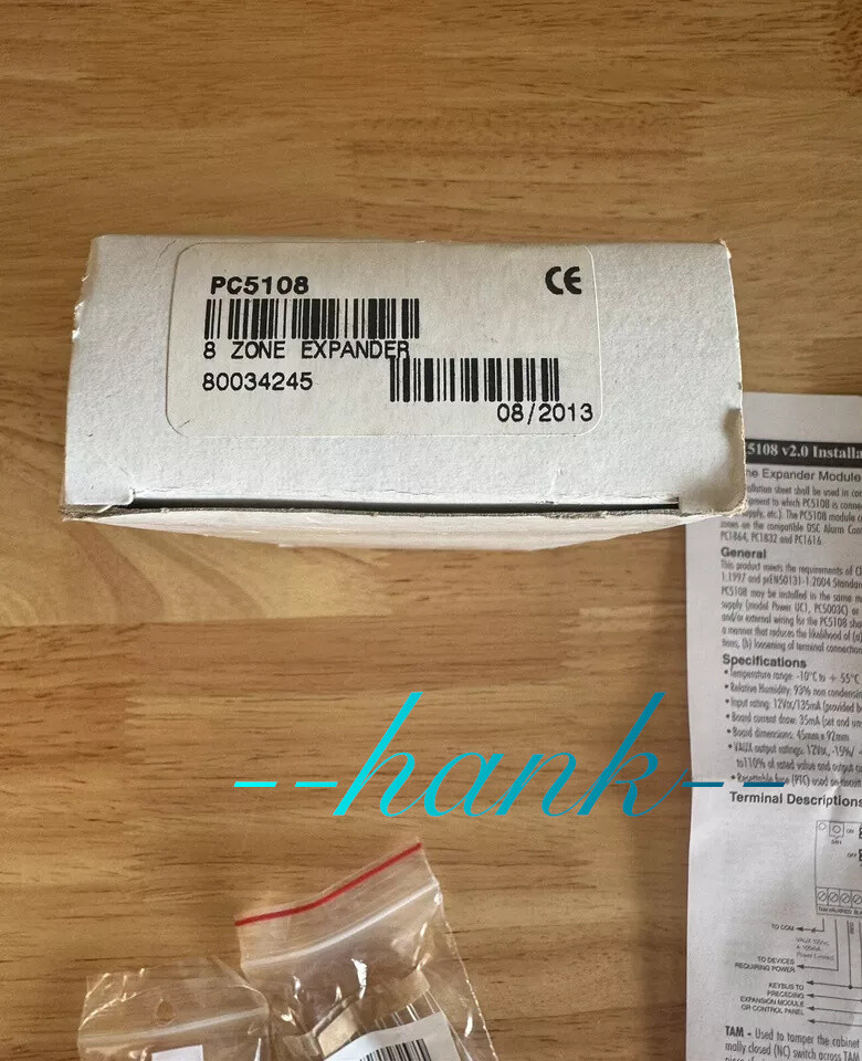 Brand New IN BOX 1pc DSC PowerSeries PC5108 8 Zone Expander Module Fastshipping