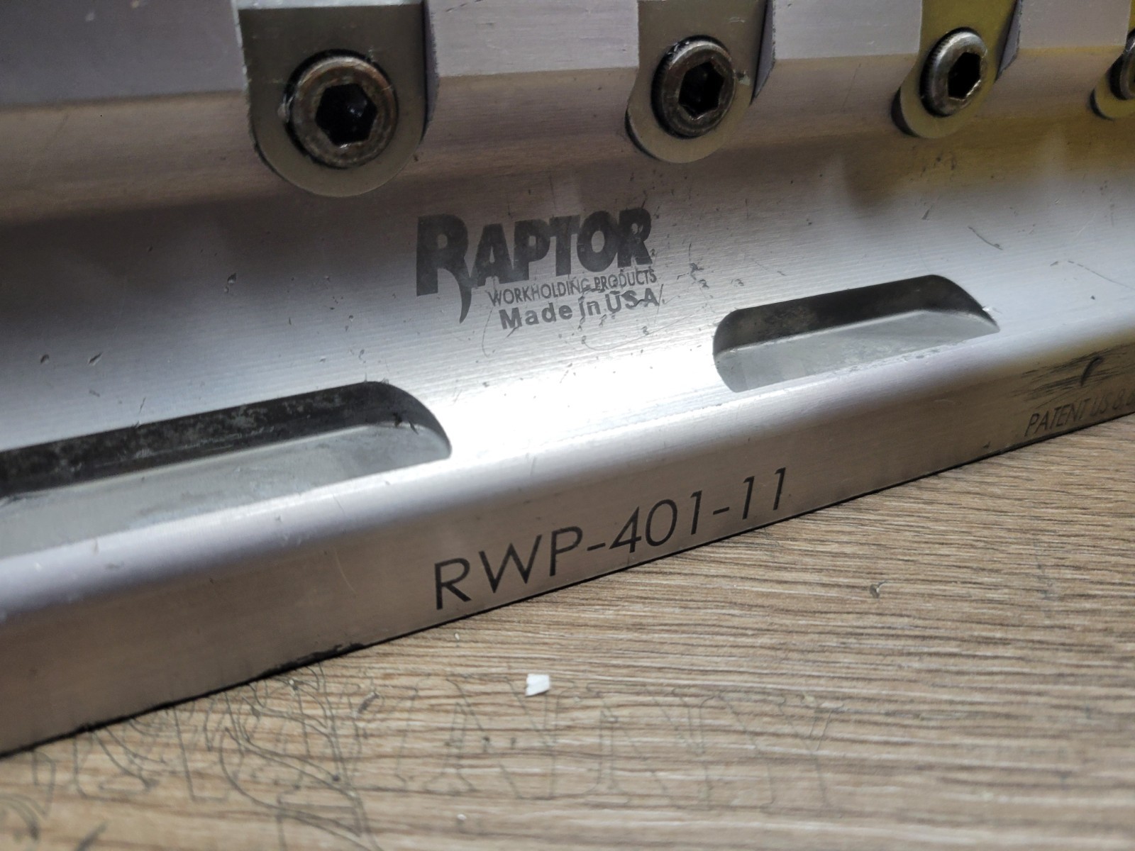 RAPTOR RWP-401-11 ALUMINUM 1.5” DOVETAIL FIXTURE 11.0 x 4.40 x 3.0 5TH AXIS VISE