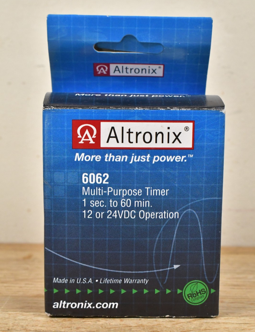 NEW in Box Altronix 6062 Multi-Purpose Timer 1 Second to 60 Seconds 12 or 24VDC