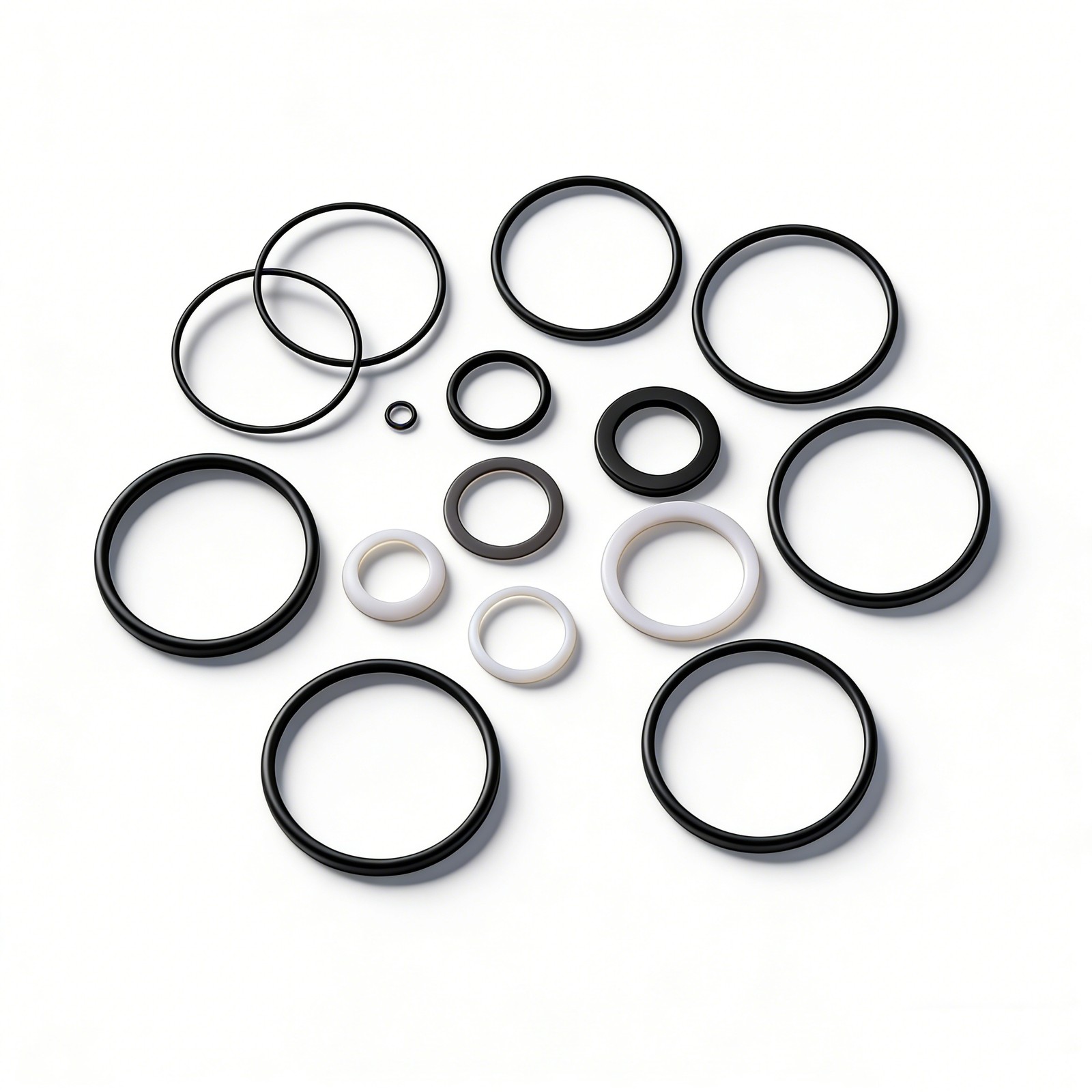 61258-000 Hydraulic Motor Seal Kit For Char-Lynn 104 2000 Series Disc Valve New