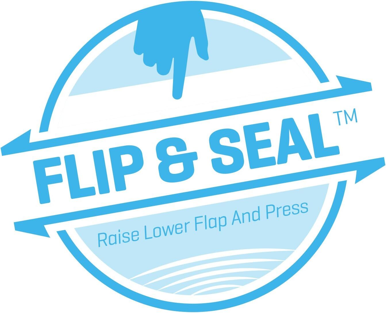 #10 Double Window Flip & Seal Security Envelopes – Security Tinted (30110)